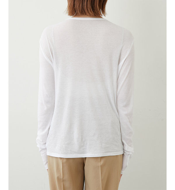 La nature linge「【La nature linge】NEWロングスリーブTシャツ」|Tシャツ・カットソー|