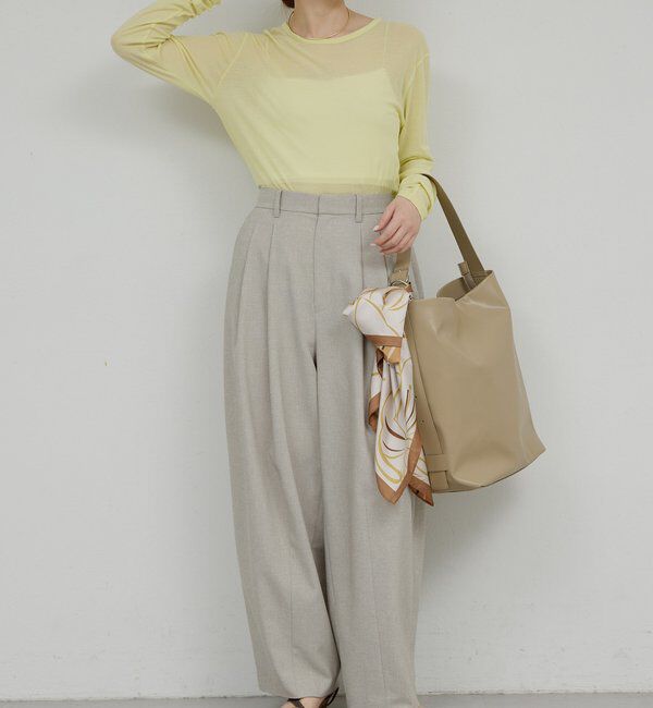 La nature linge「【La nature linge】NEWロングスリーブTシャツ」|Tシャツ・カットソー|