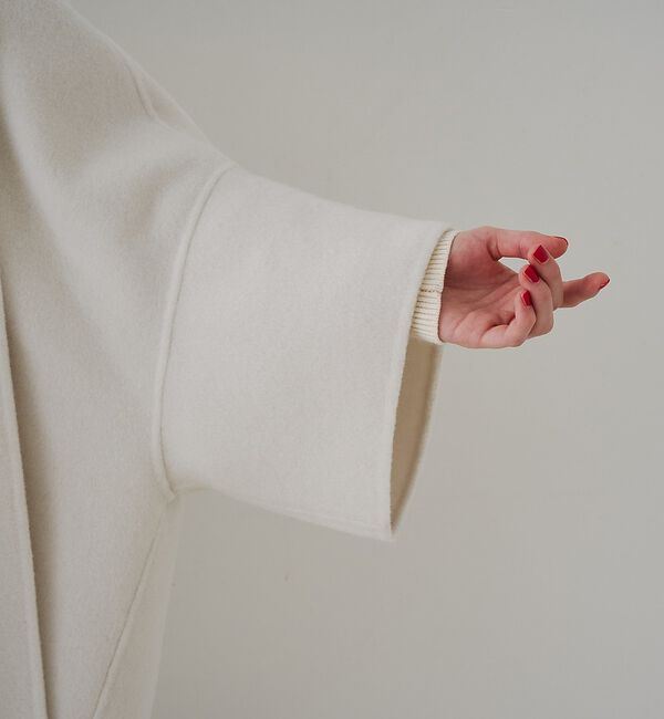 Rouge vif「【2サイズ展開】ストール/マフラー付き変形リバーコート」|その他|