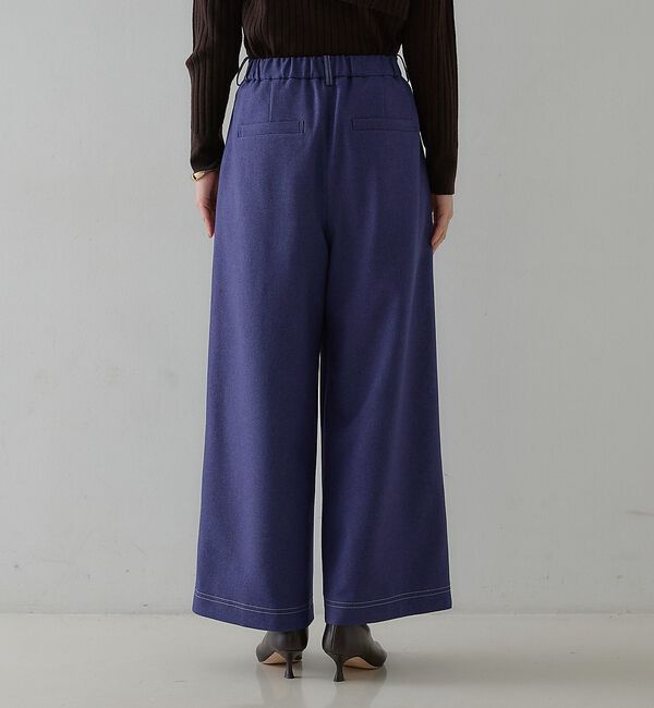 qualite「ウーリッシュワイドデニムパンツ【予約】」|その他|