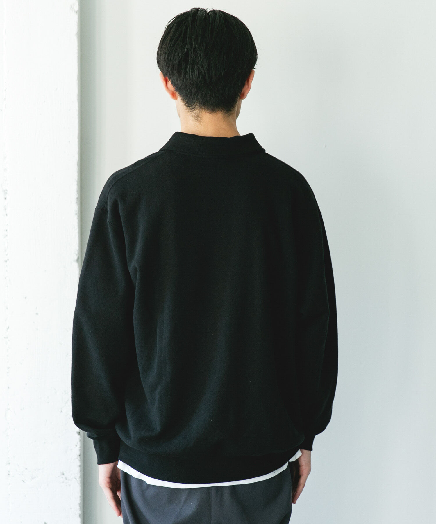 URBAN RESEARCH DOORS「TOMPKINS裏毛 スキッパースウェット」|スウェット・ジャージ|