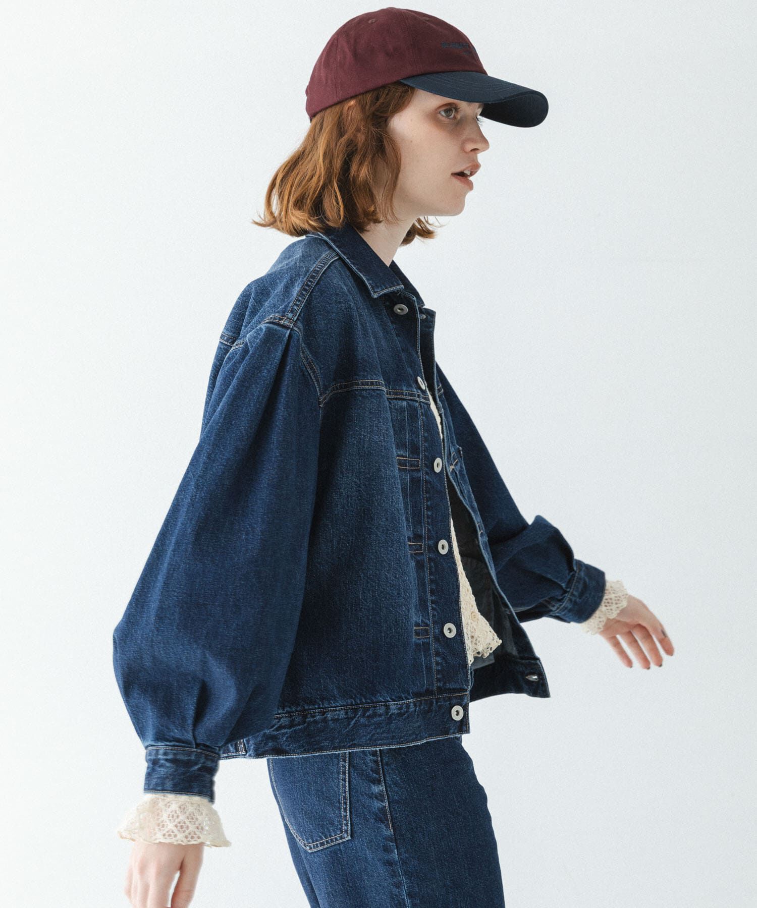 Sonny Label 「バルーンスリーブデニムジャケット」|デニムジャケット|インディゴブルー