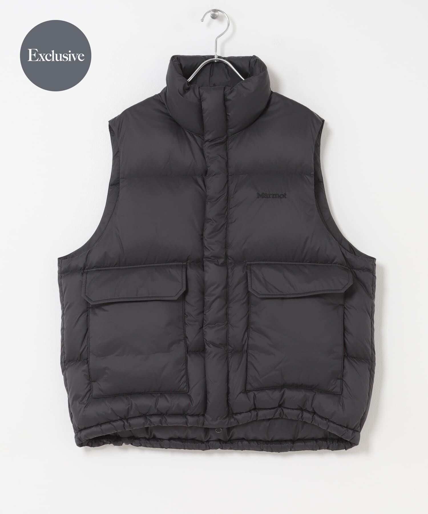 URBAN RESEARCH DOORS「『別注』Marmot&times;DOORS　DOWN VEST」|ダウンベスト・ベスト|ブラック