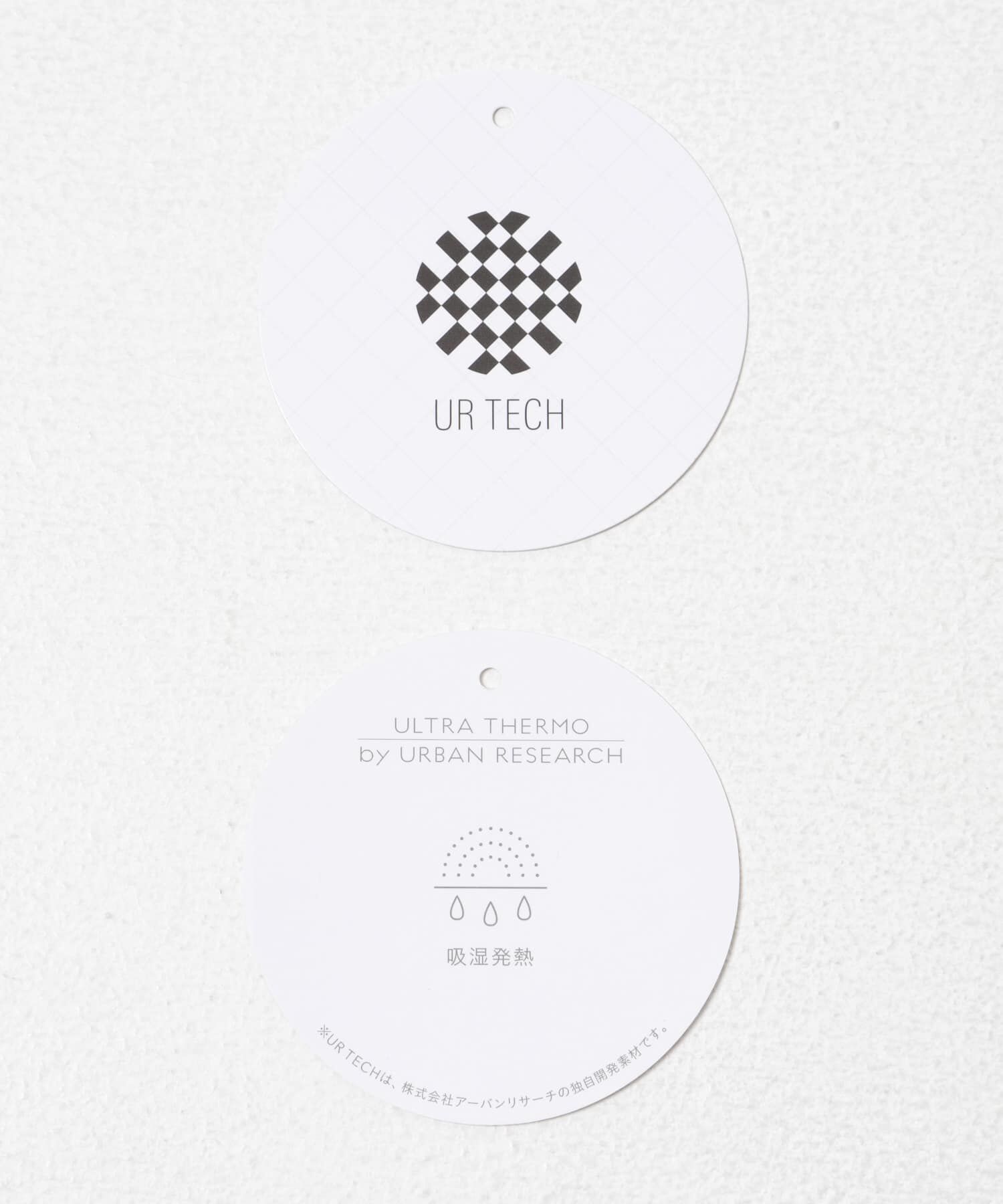 URBAN RESEARCH DOORS「『UR TECH』ストレートラインジャンパースカート」|ジャンパースカート|