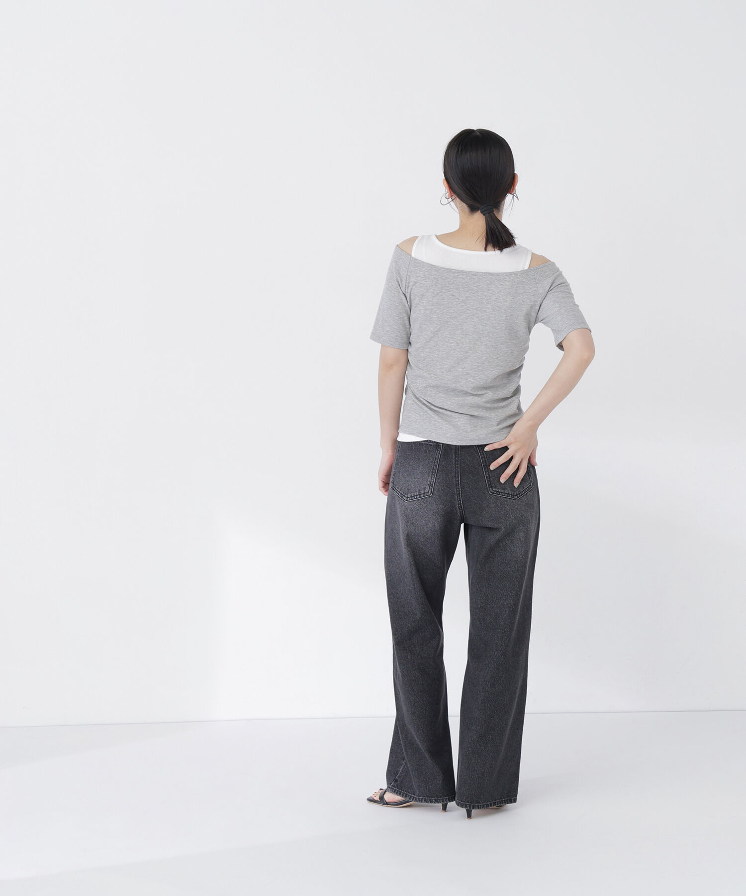  「＜Oggi.jp・CanCam.jp掲載＞ワイドストレートデニムパンツ」|その他|