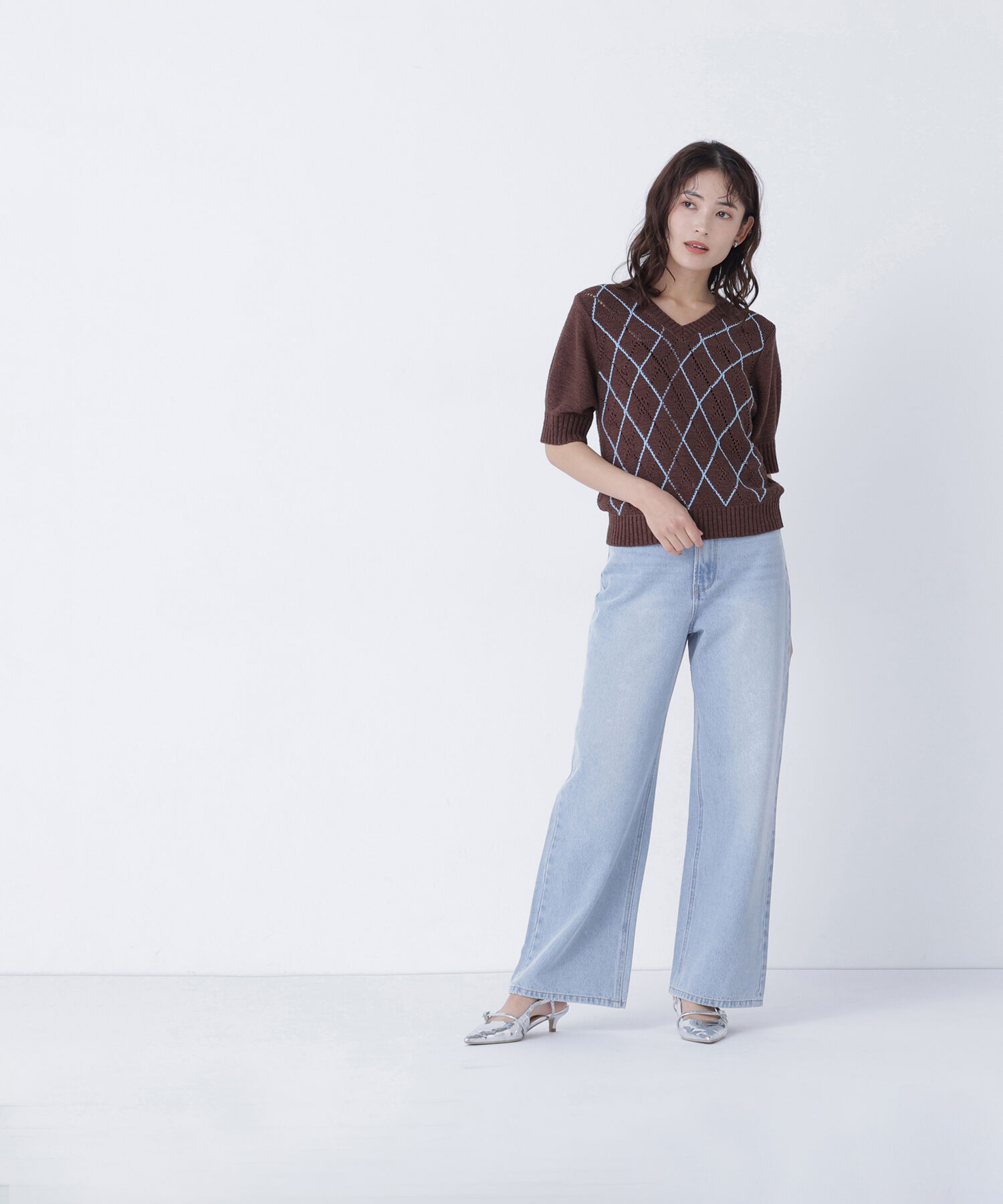  「＜Oggi.jp・CanCam.jp掲載＞ワイドストレートデニムパンツ」|その他|