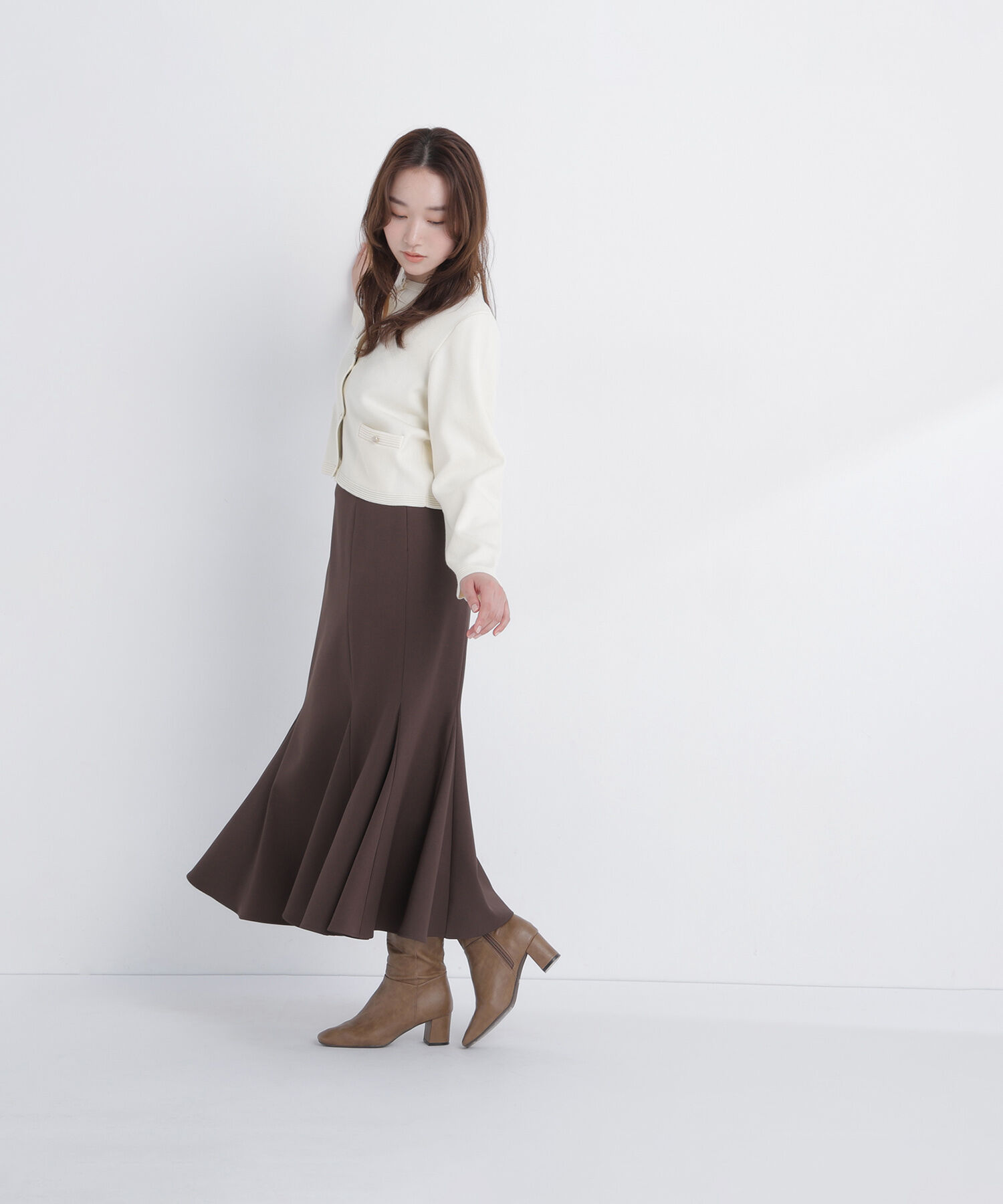  「シルクブレンドカーディガン 26AW」|ニット・セーター|
