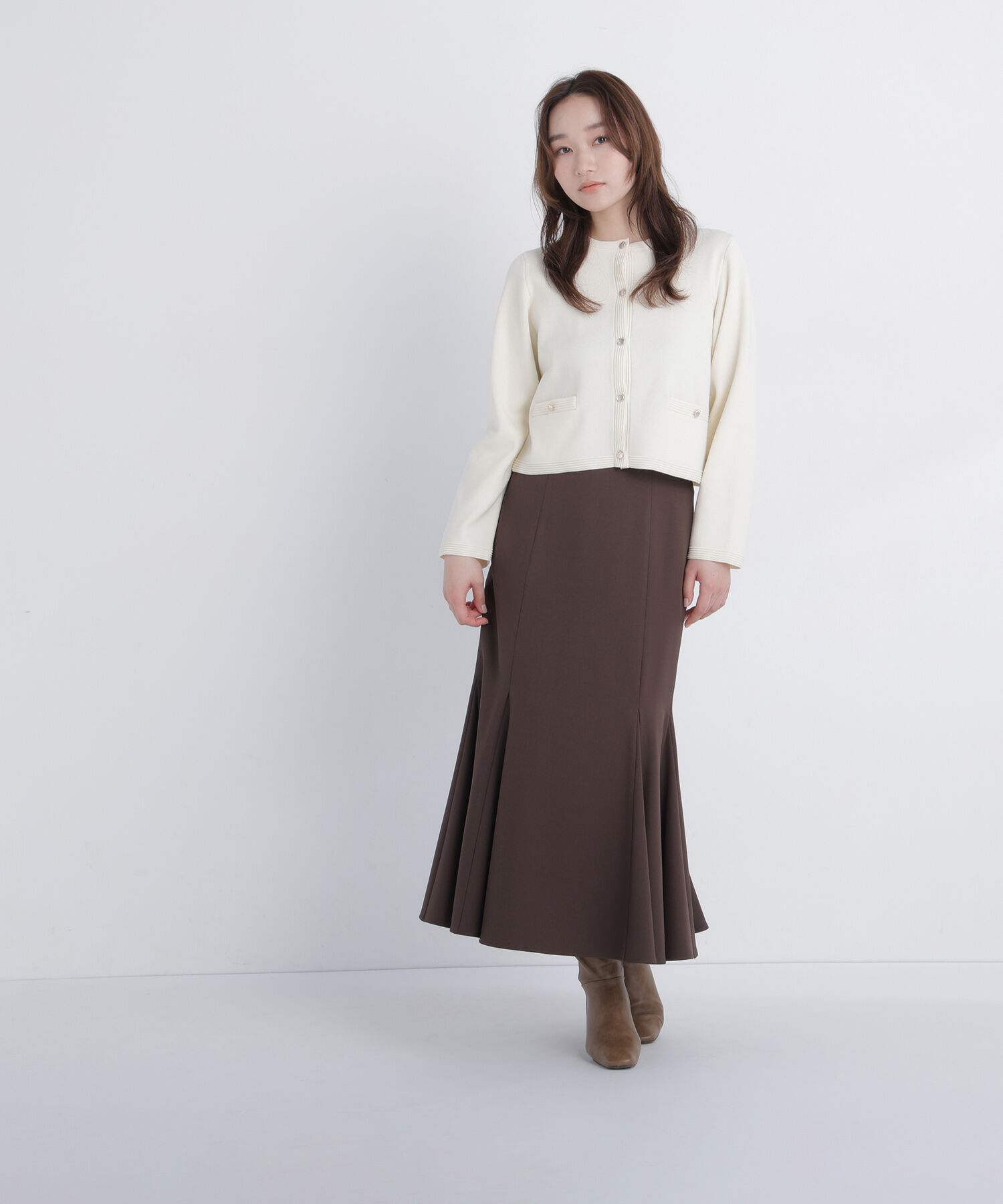  「シルクブレンドカーディガン 26AW」|ニット・セーター|