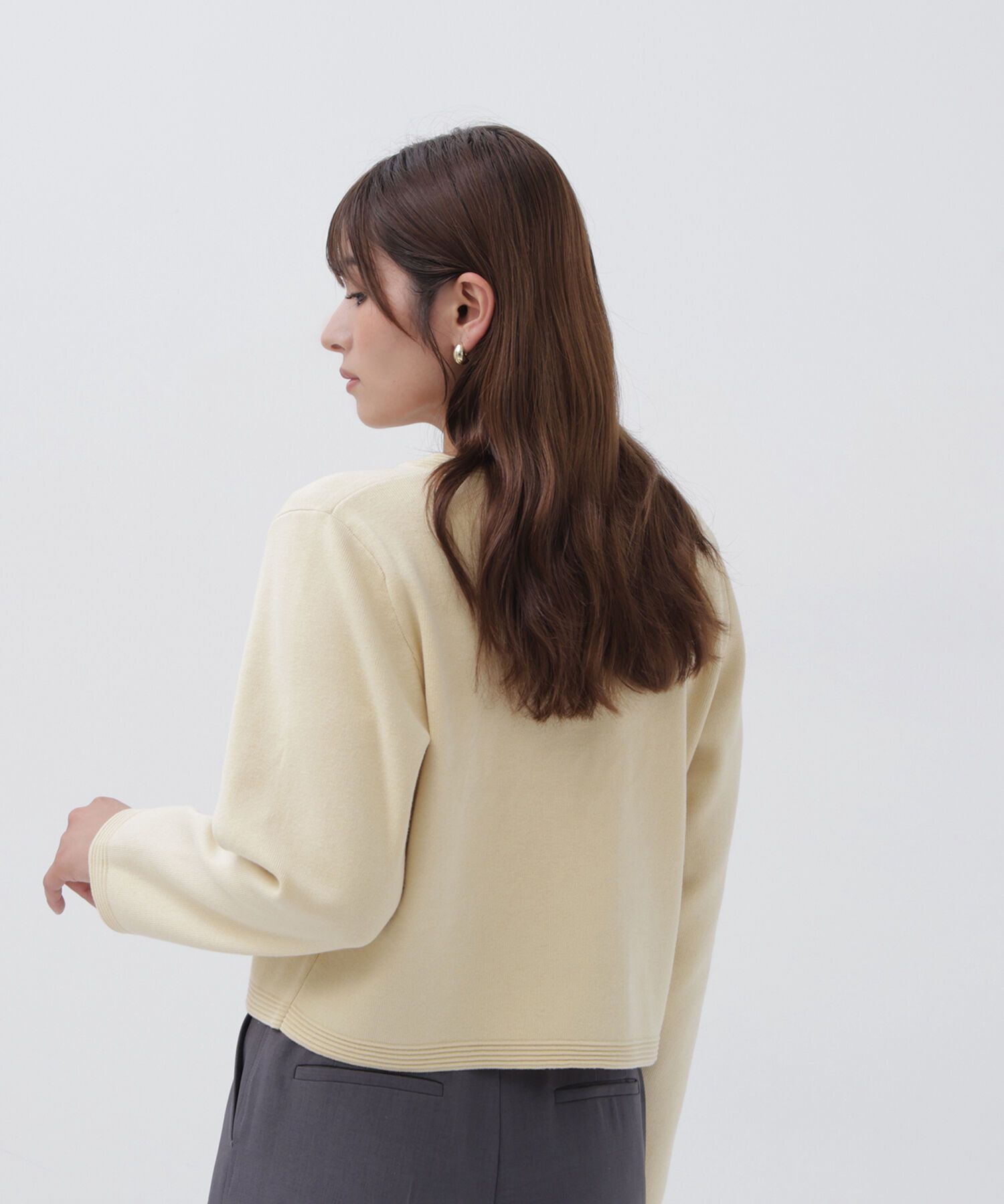  「シルクブレンドカーディガン 26AW」|ニット・セーター|
