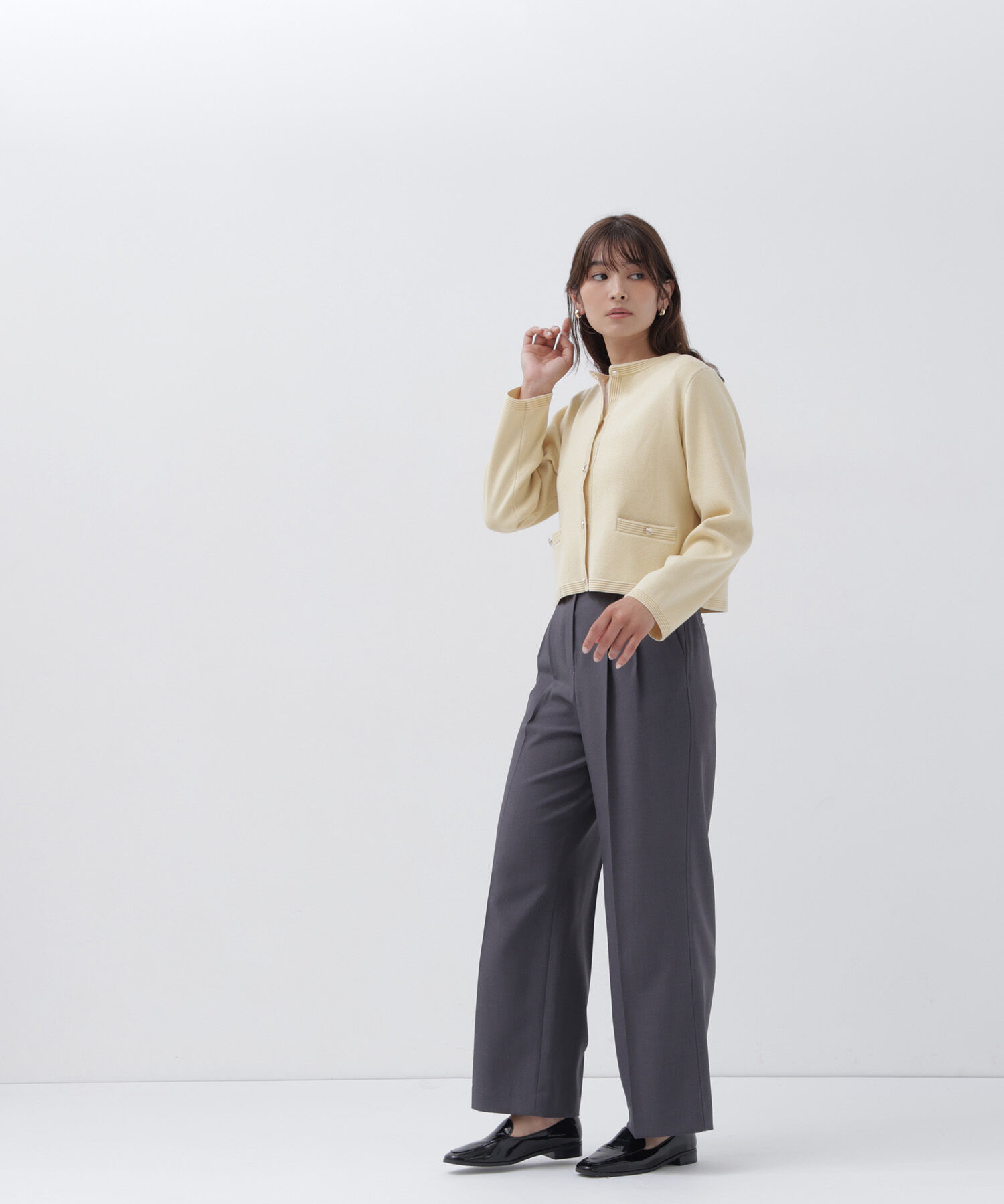  「シルクブレンドカーディガン 26AW」|ニット・セーター|