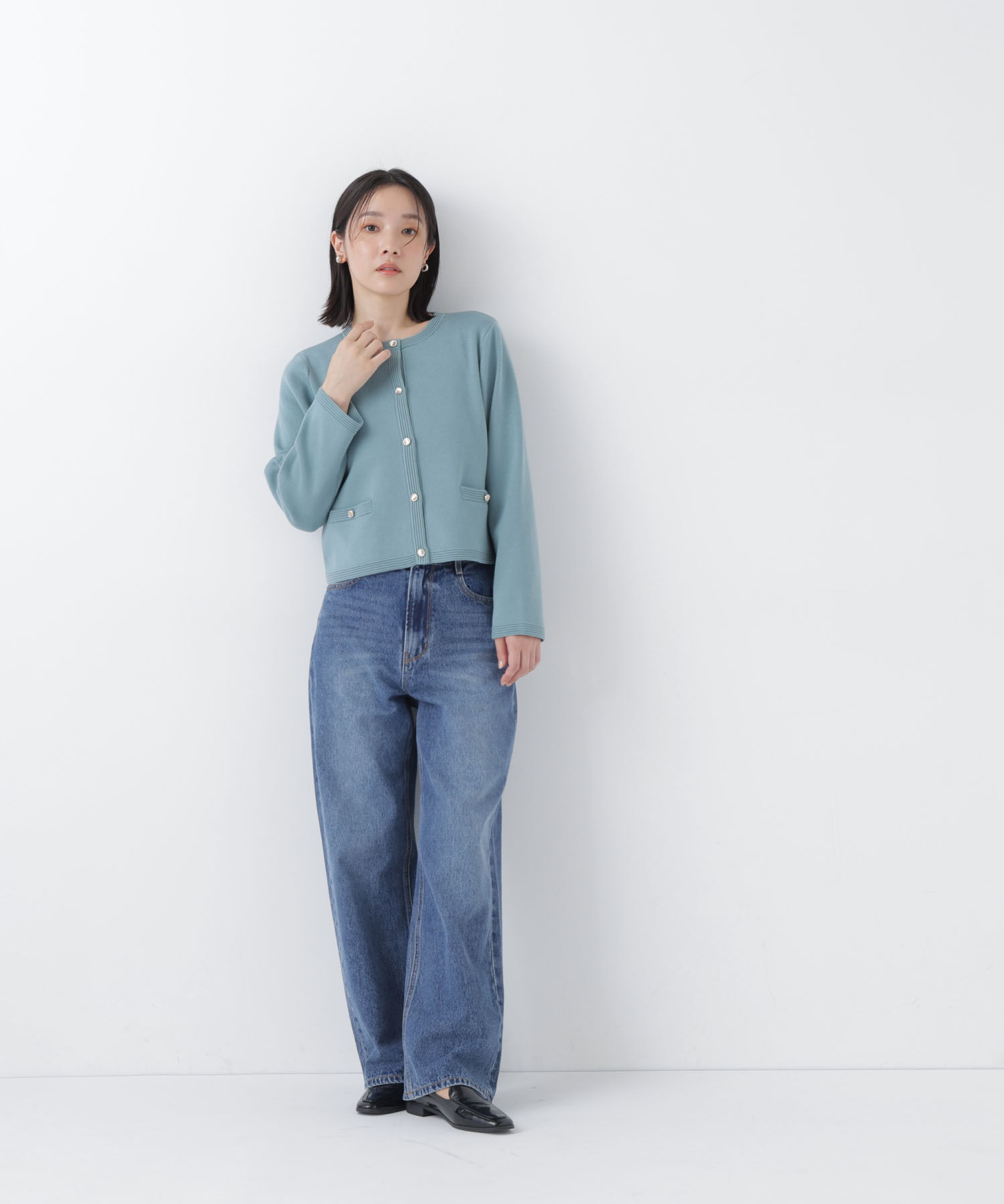  「シルクブレンドカーディガン 26AW」|ニット・セーター|