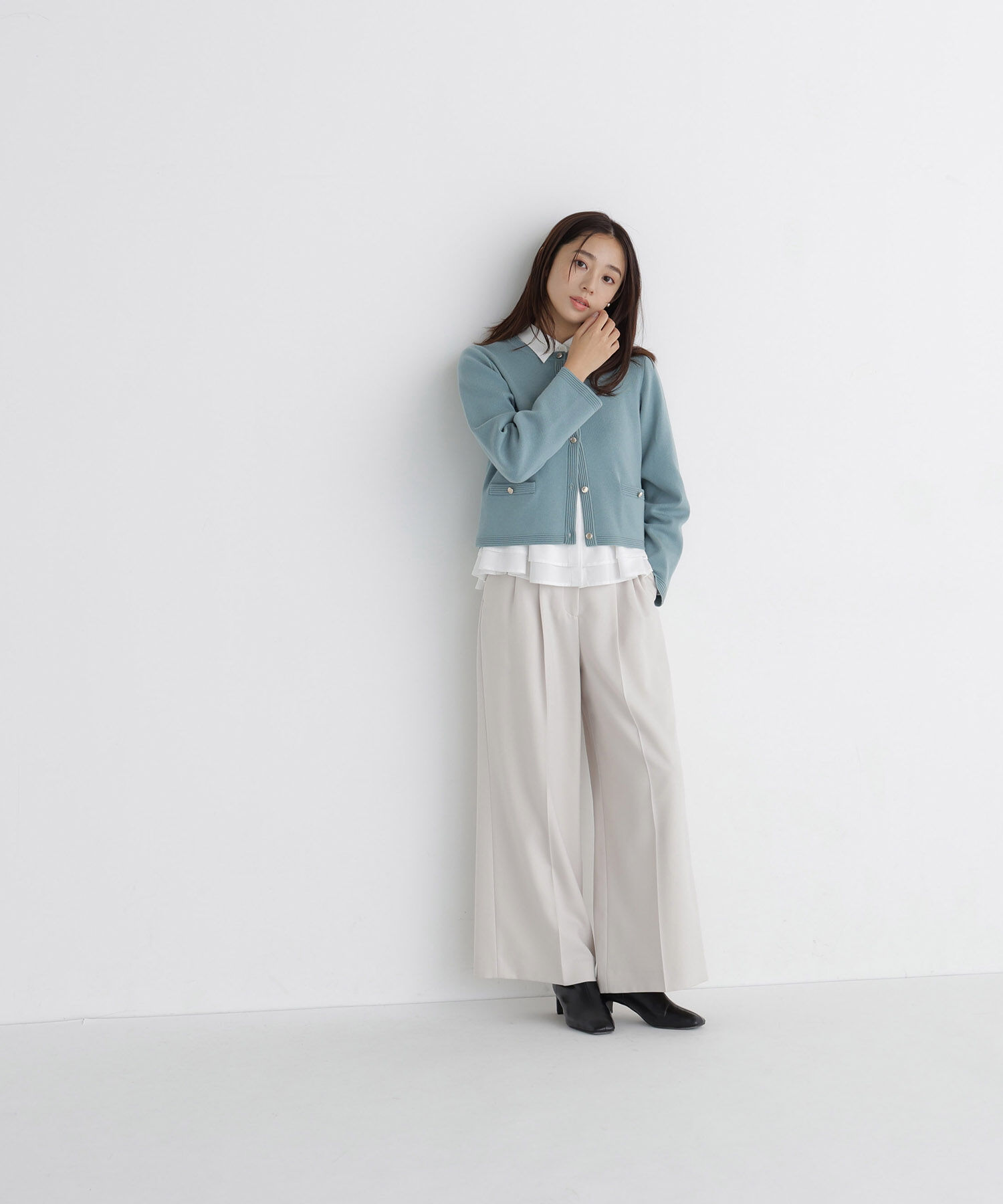  「シルクブレンドカーディガン 26AW」|ニット・セーター|