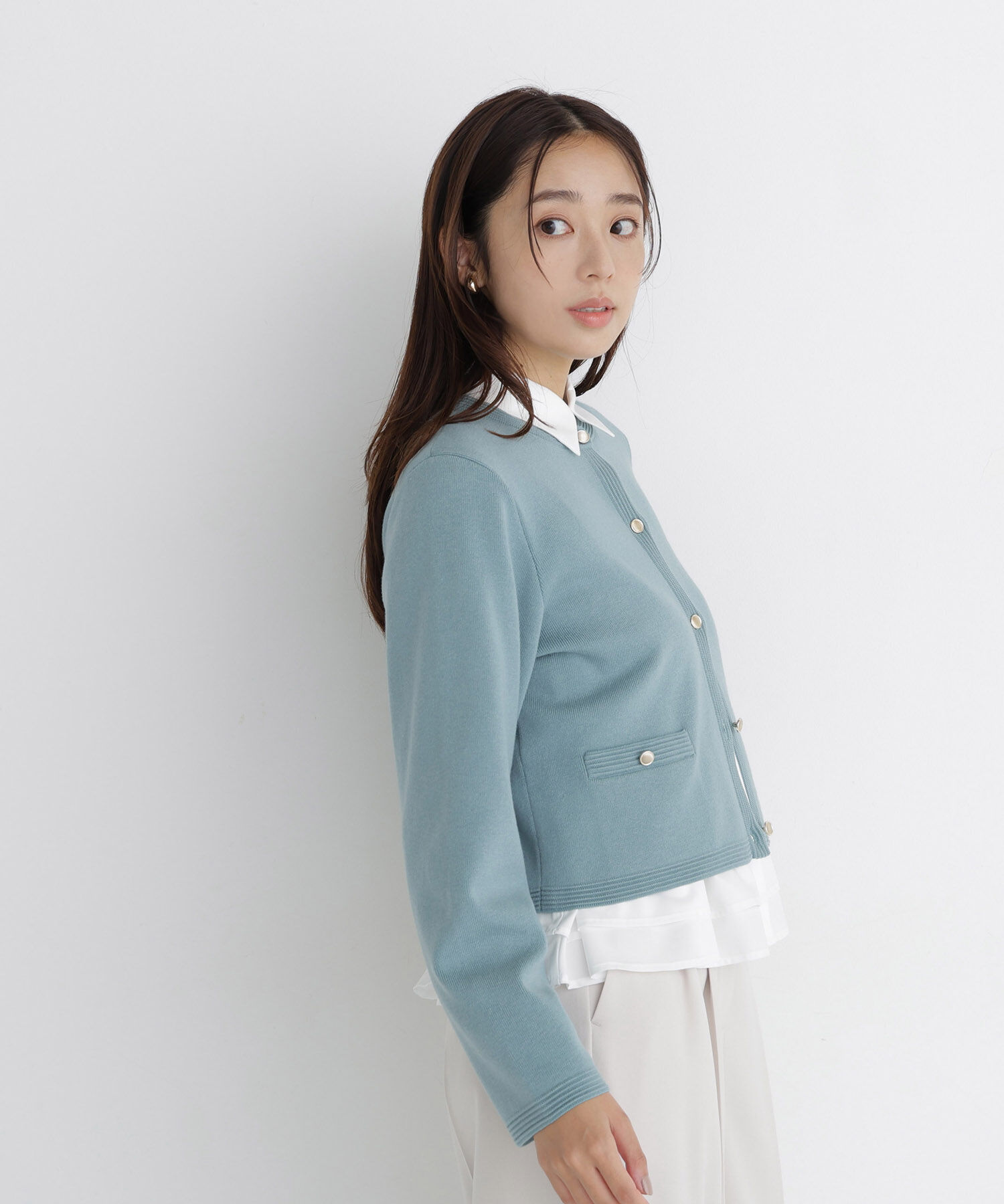  「シルクブレンドカーディガン 26AW」|ニット・セーター|