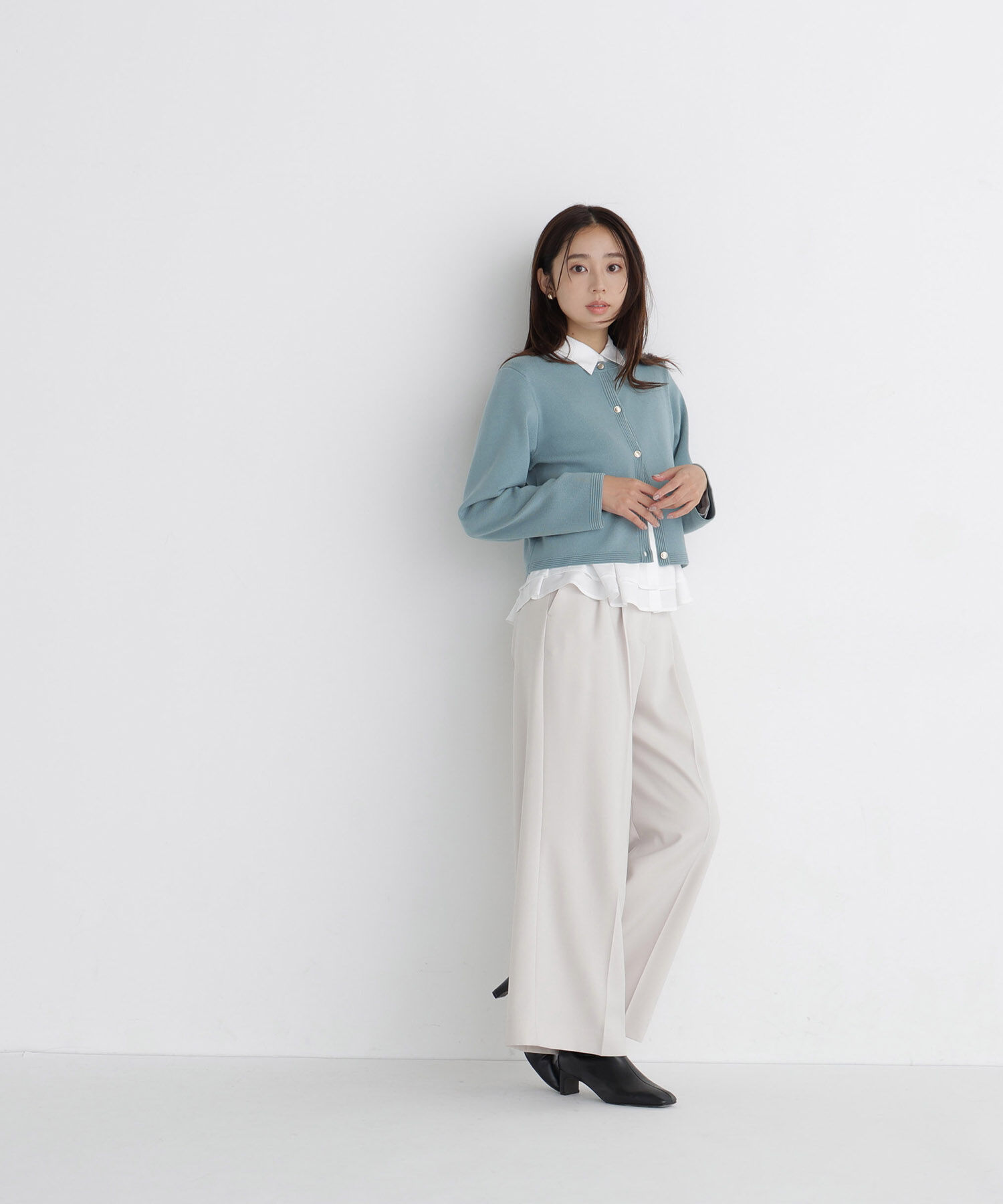  「シルクブレンドカーディガン 26AW」|ニット・セーター|
