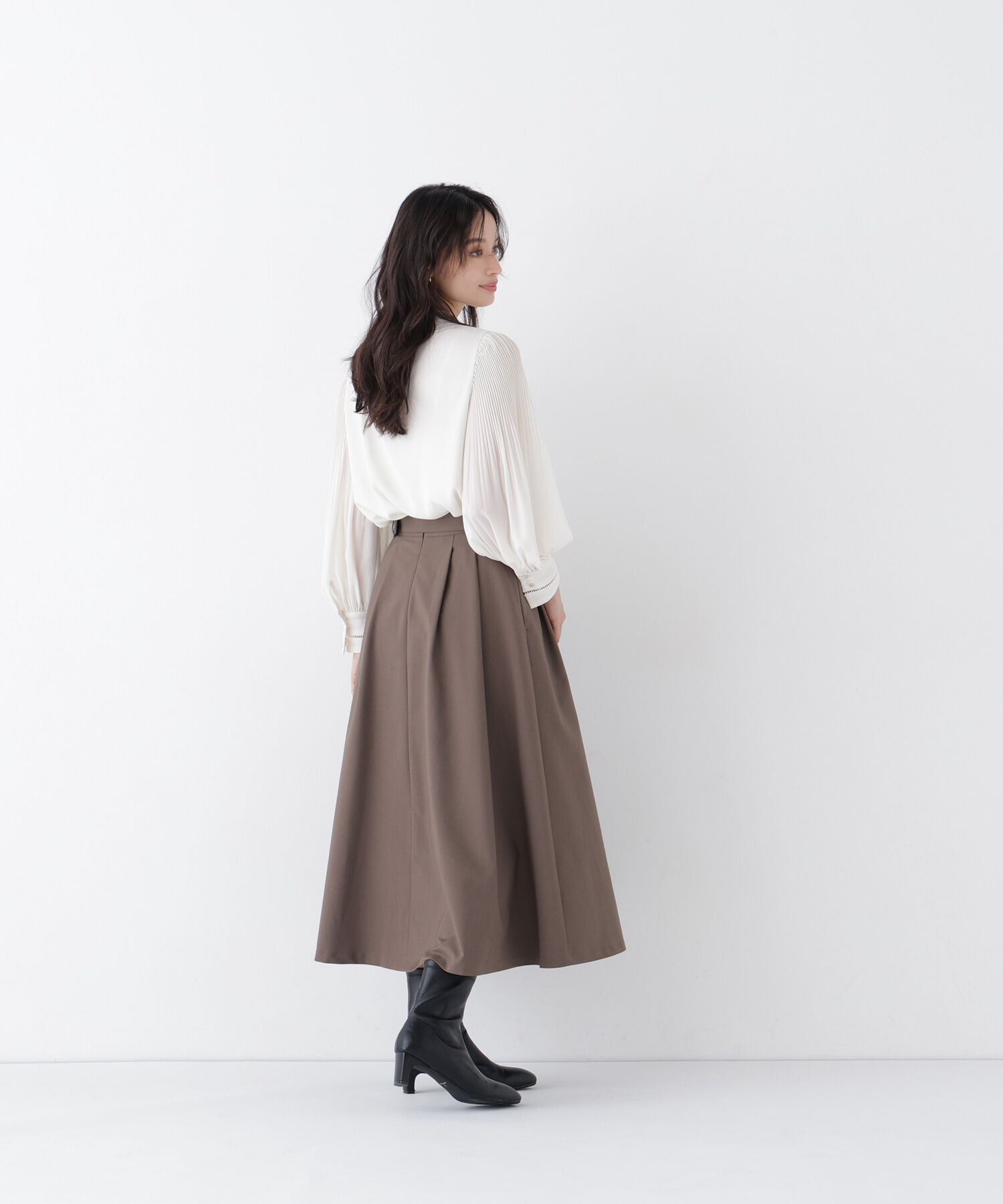  「＜CLASSY.11月号掲載＞トレンチディティールスカート」|スカート|
