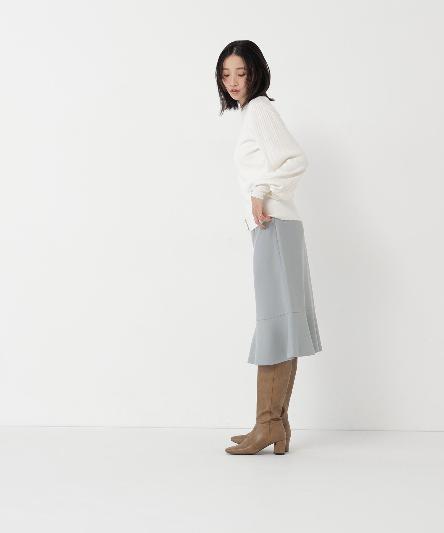  「＜Oggi.jp掲載＞マーメイドミディスカート」|スカート|