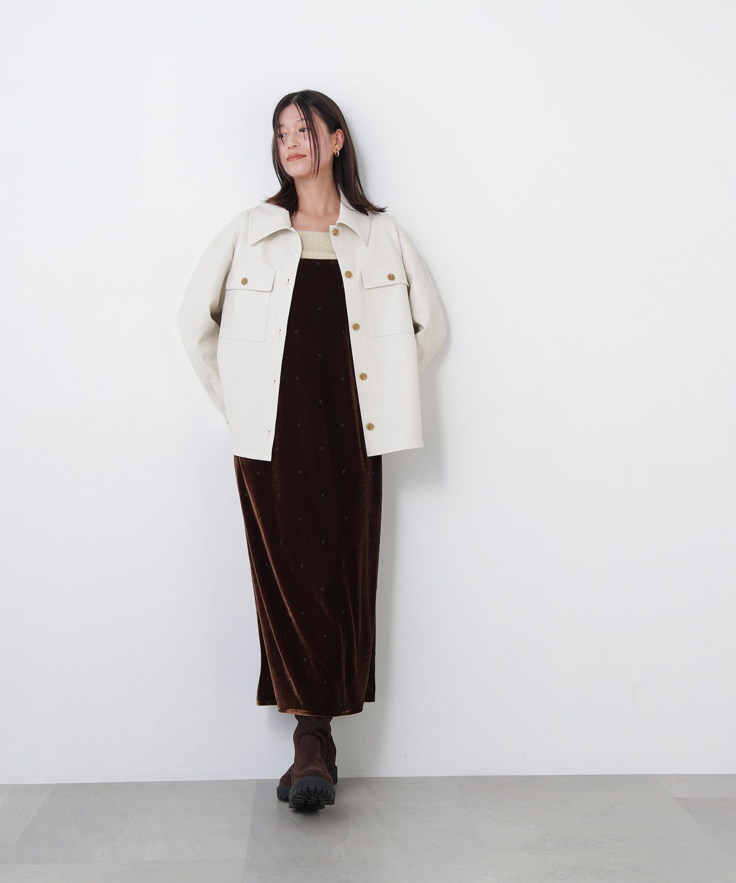  「〈N.〉フェイクレザーＣＰＯジャケット」|その他|