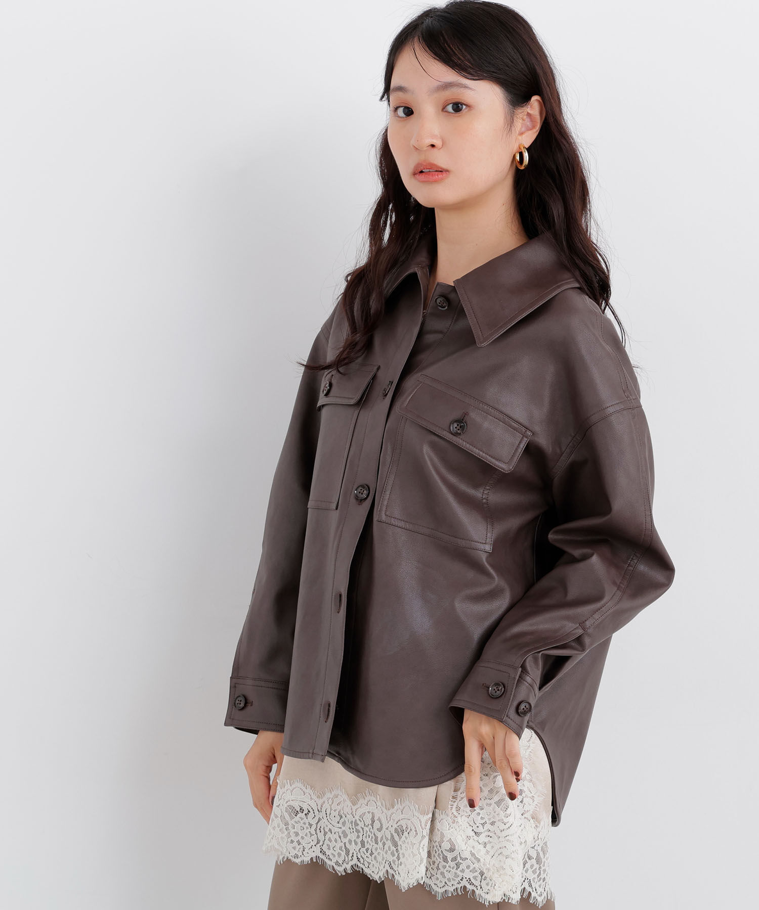  「〈N.〉フェイクレザーＣＰＯジャケット」|その他|