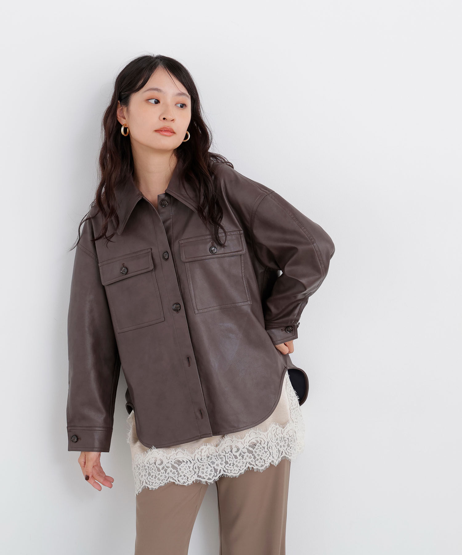  「〈N.〉フェイクレザーＣＰＯジャケット」|その他|