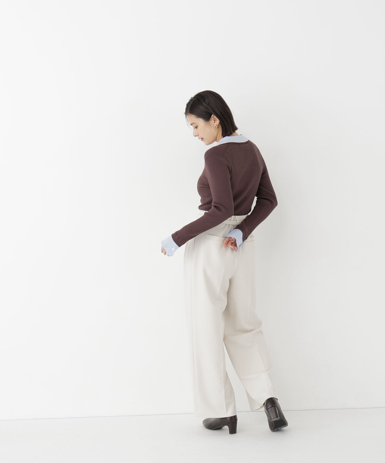  「＜Oggi.jp掲載＞ベルテッドワイドパンツ」|その他|