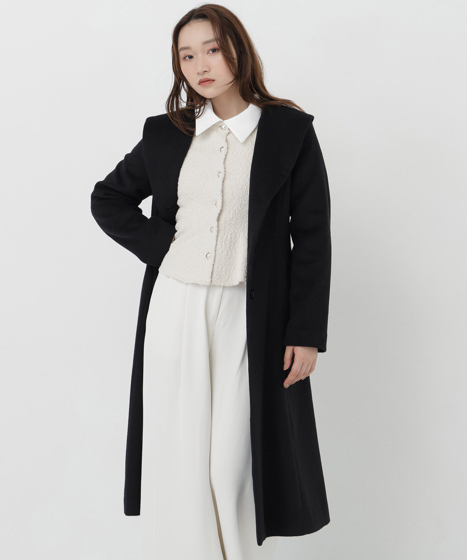  「ショールカラーベルテッドコート　26AW」|その他|
