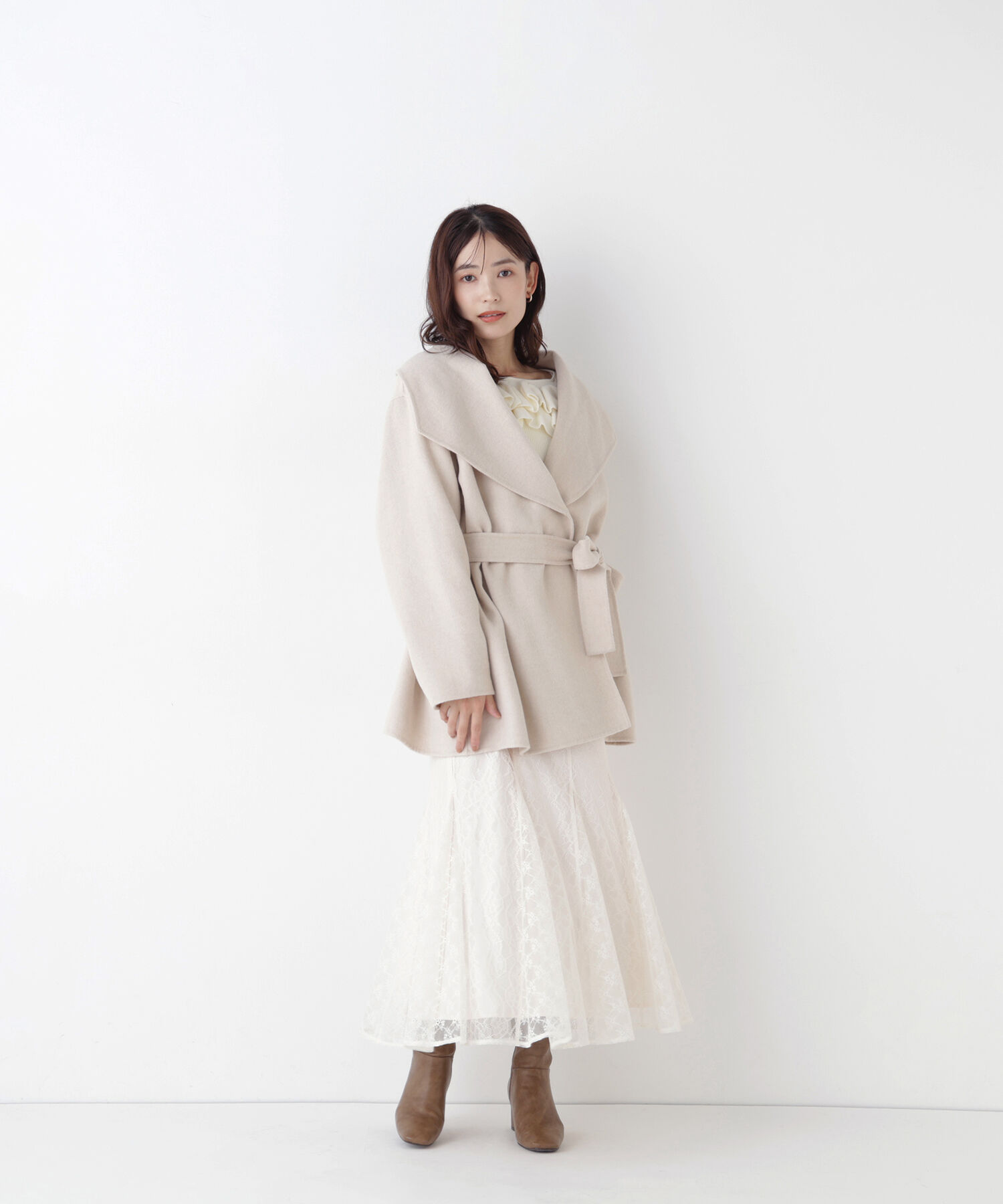  「リバーベルテッドハーフコート 26AW」|ブルゾン・スタジャン|