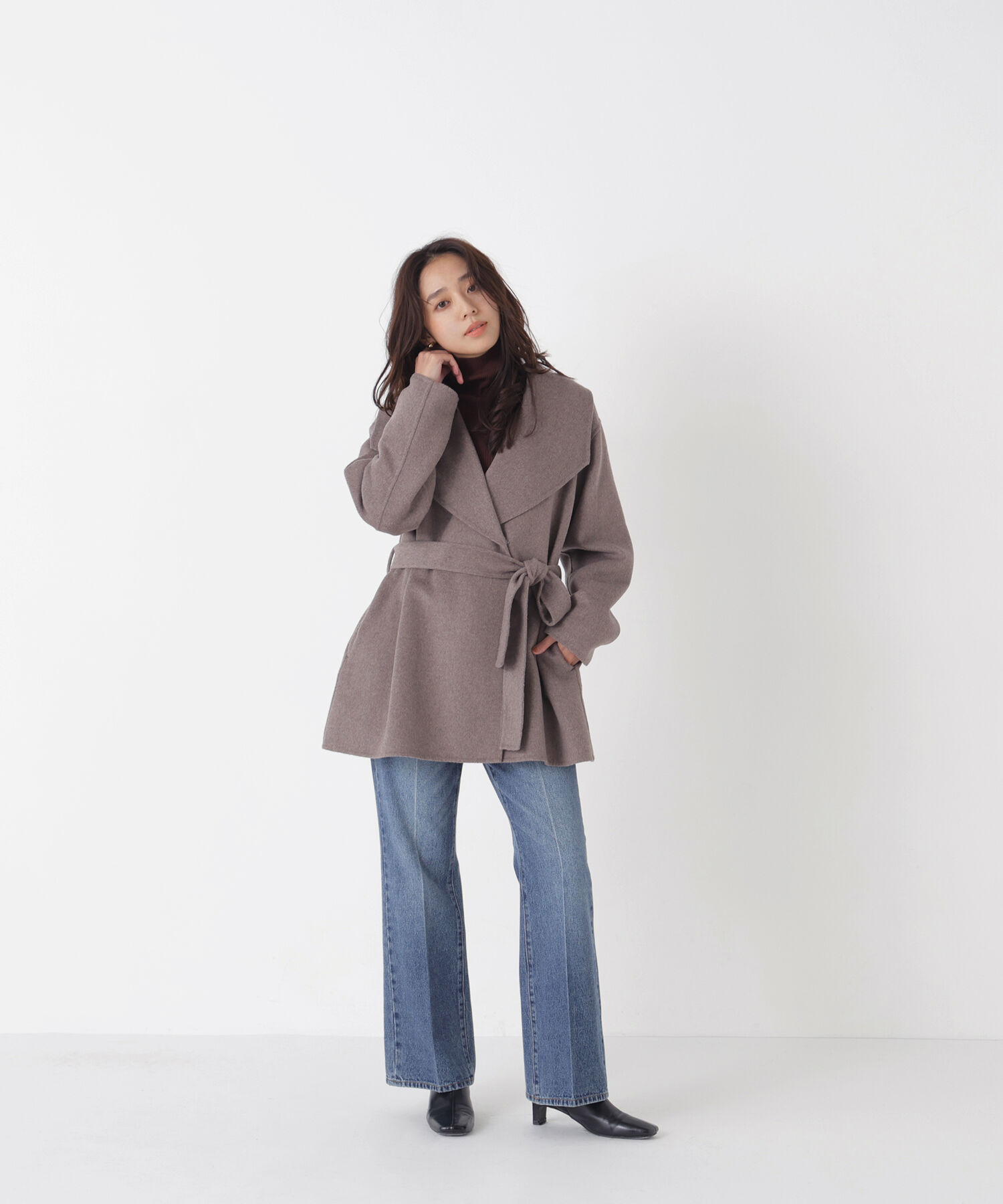  「リバーベルテッドハーフコート 26AW」|ブルゾン・スタジャン|