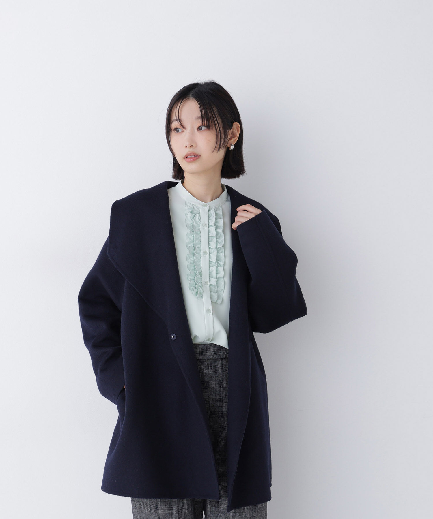  「リバーベルテッドハーフコート 26AW」|ブルゾン・スタジャン|