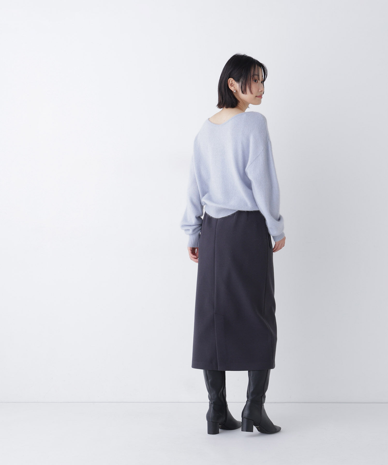  「圧縮ジャージーシリーズ ナロースカート」|スカート|