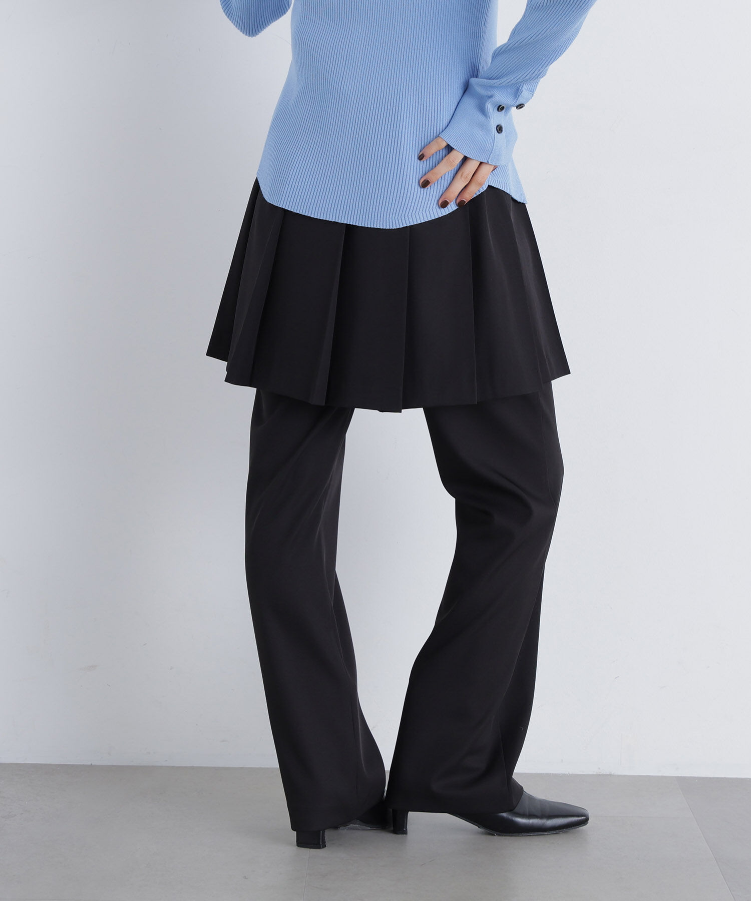  「〈N.〉プリーツスカートセットパンツ」|その他|