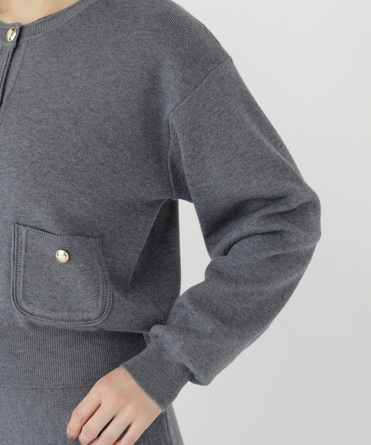  「ダブルフェイスニットセットアップ　26AW」|ワンピース|