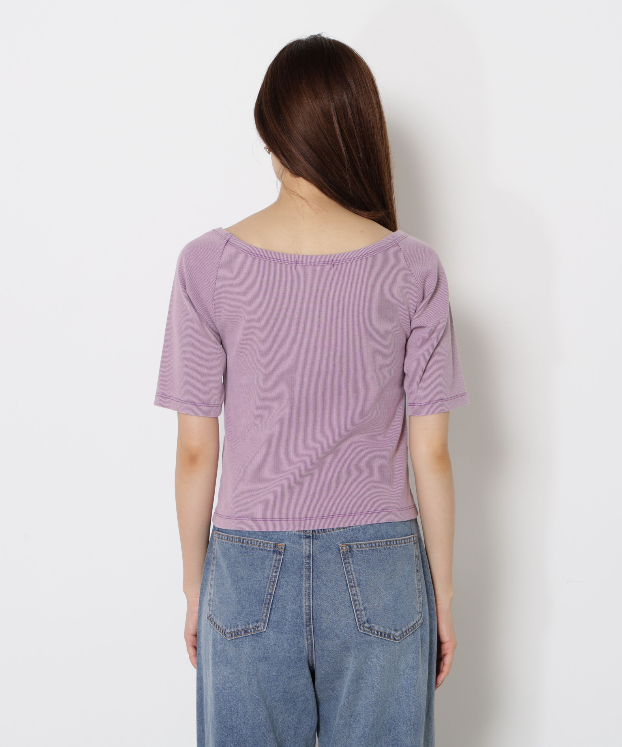 PROPORTION BODY DRESSING「ピグメントリブカットソー」|Tシャツ・カットソー|