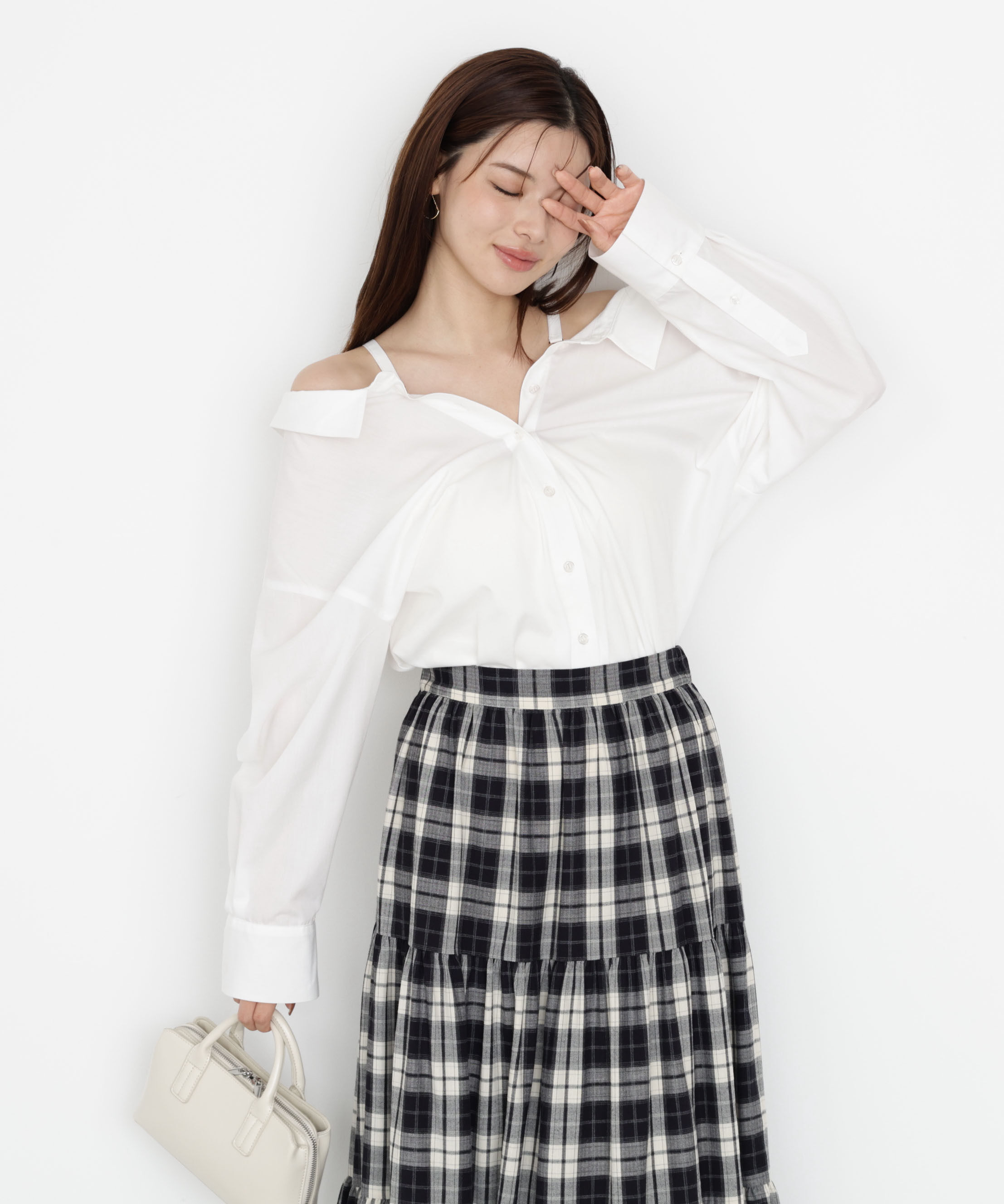 PROPORTION BODY DRESSING「2wayシャツ 25AW」|シャツ・ブラウス|