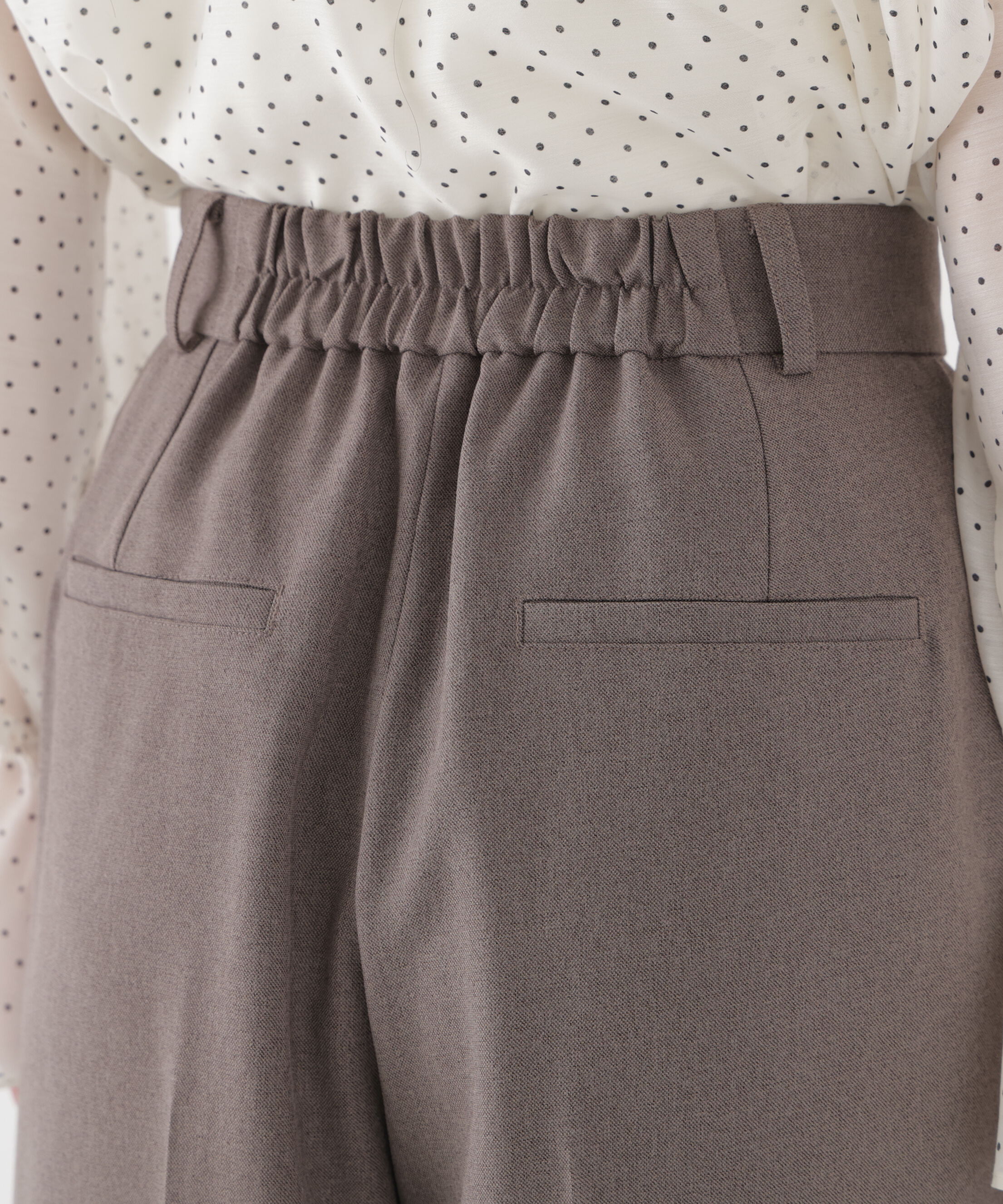 PROPORTION BODY DRESSING「＜加藤栞さん着用＞チェーンベルト付きワイドパンツ」|その他|