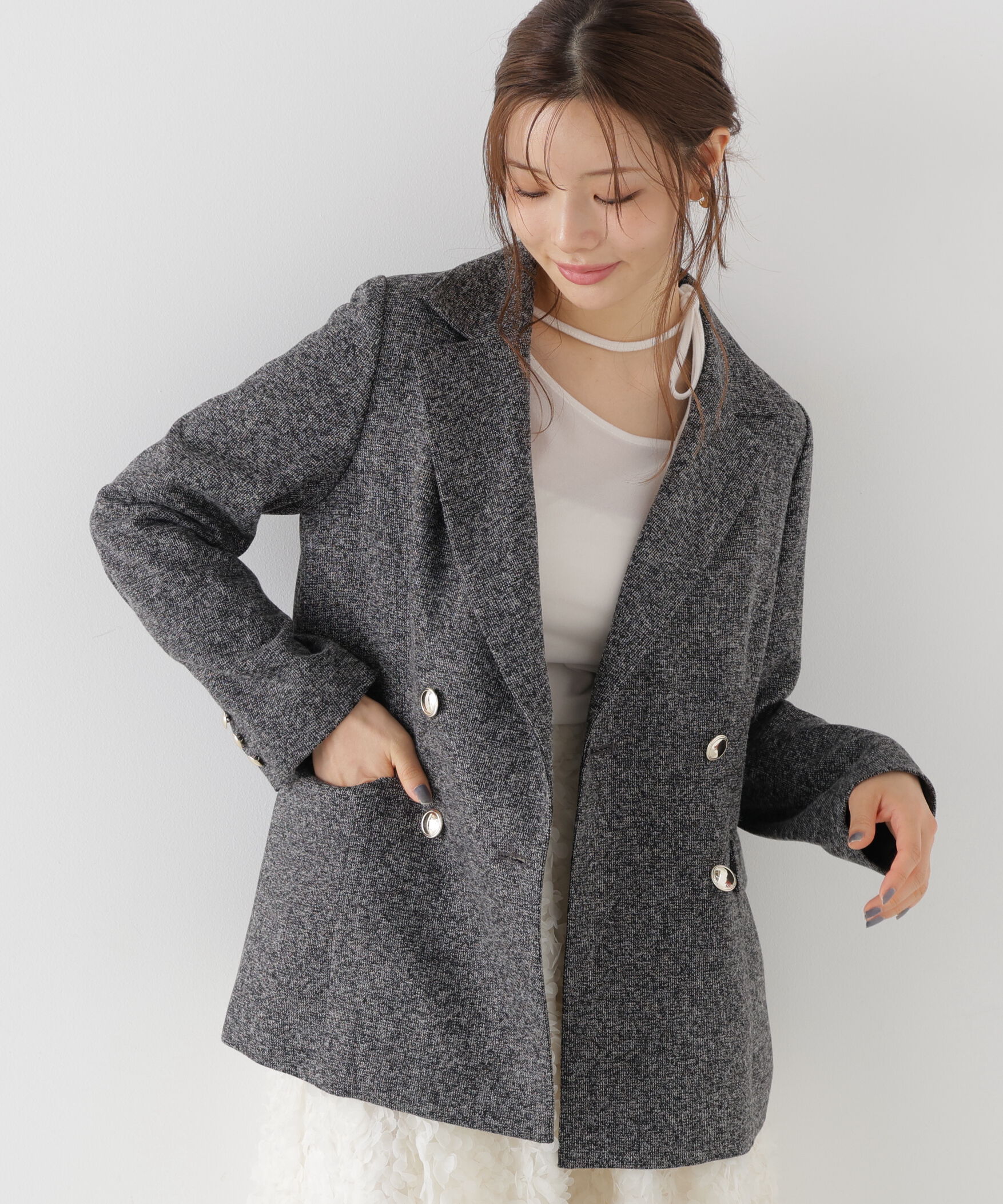PROPORTION BODY DRESSING「ダブルブレストジャケット　26AW」|その他|