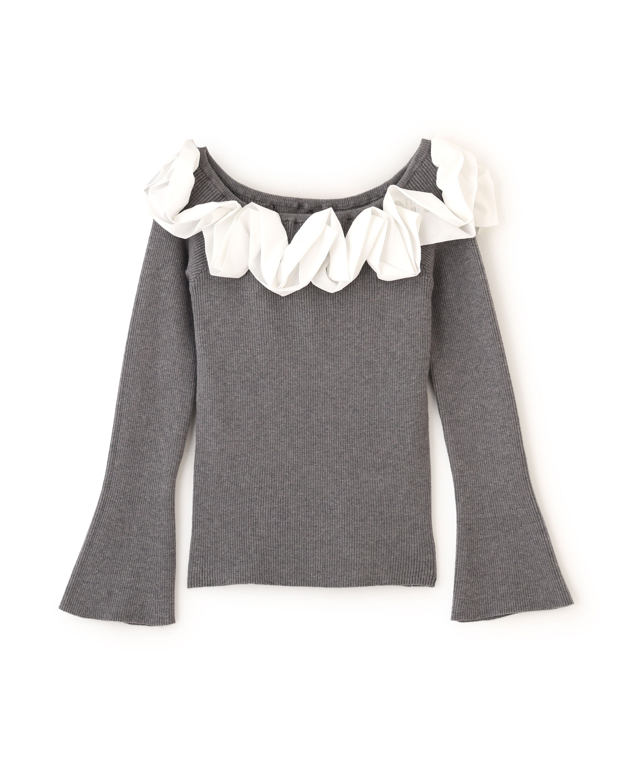 PROPORTION BODY DRESSING「フリルドッキングニット」|ニット・セーター|