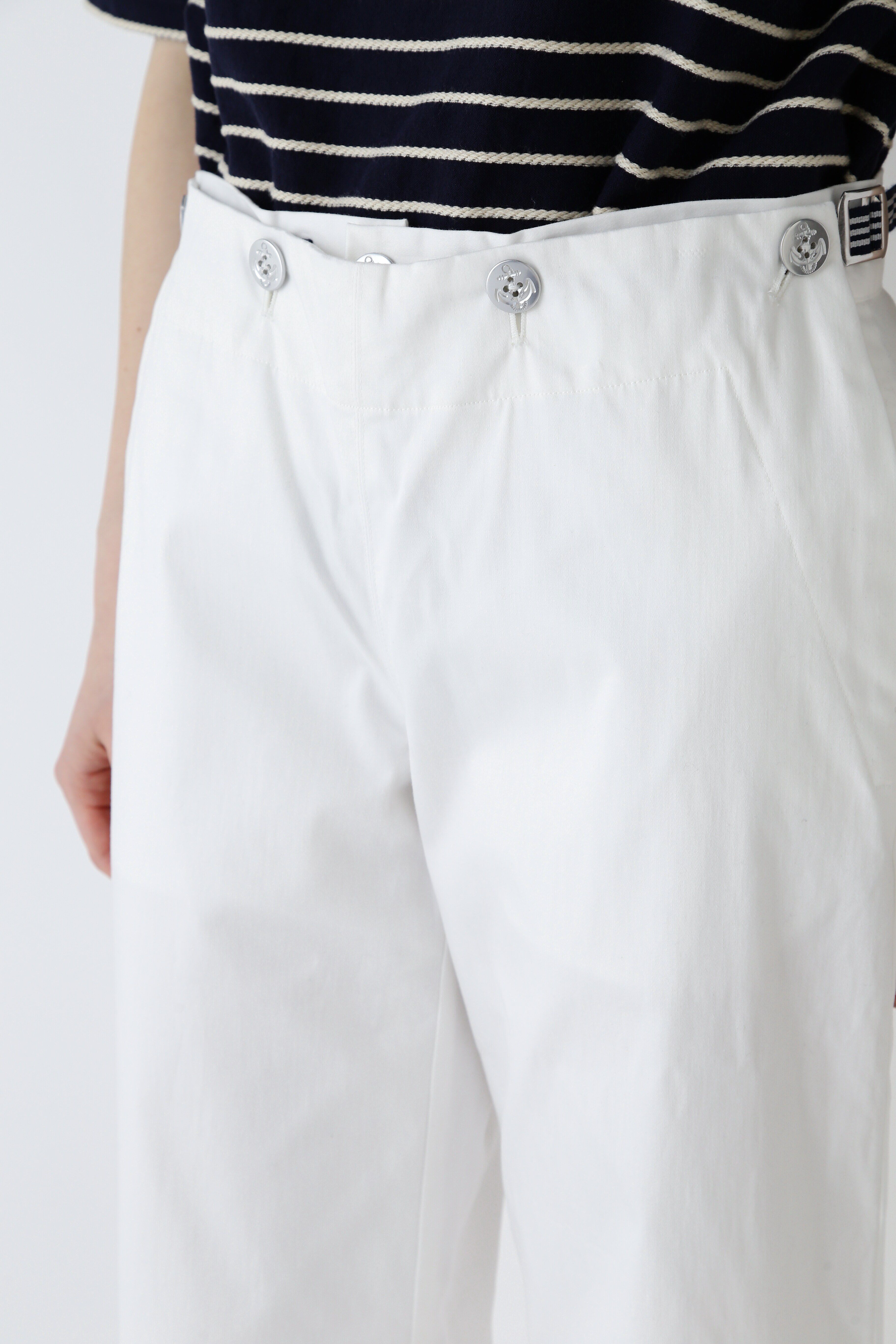  「NATIC　サテンストレッチパンツ」|その他|