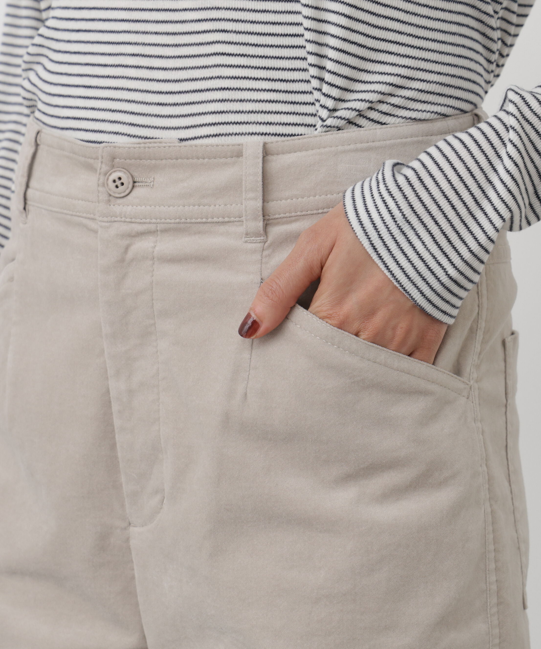 「◆別珍ストレッチストレートパンツ」|その他|