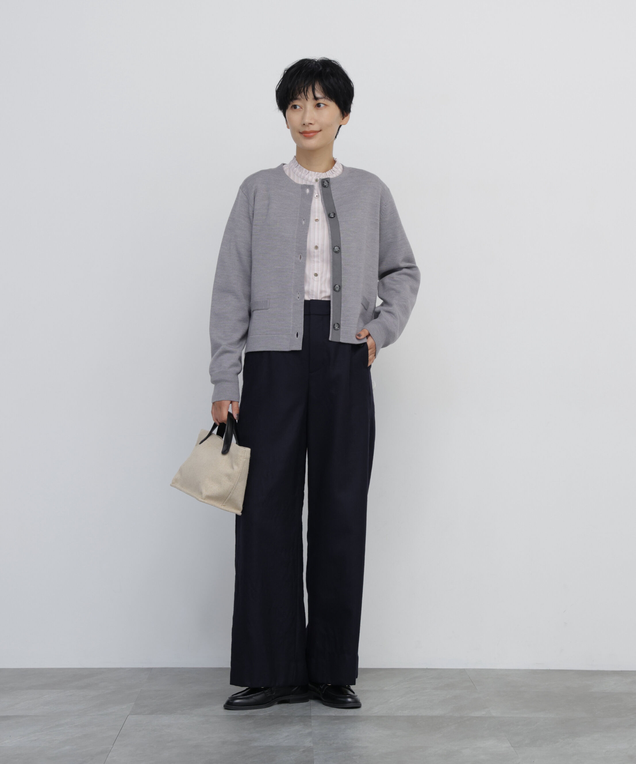  「◆ライトフラノウォッシャブルセミワイドパンツ」|その他|