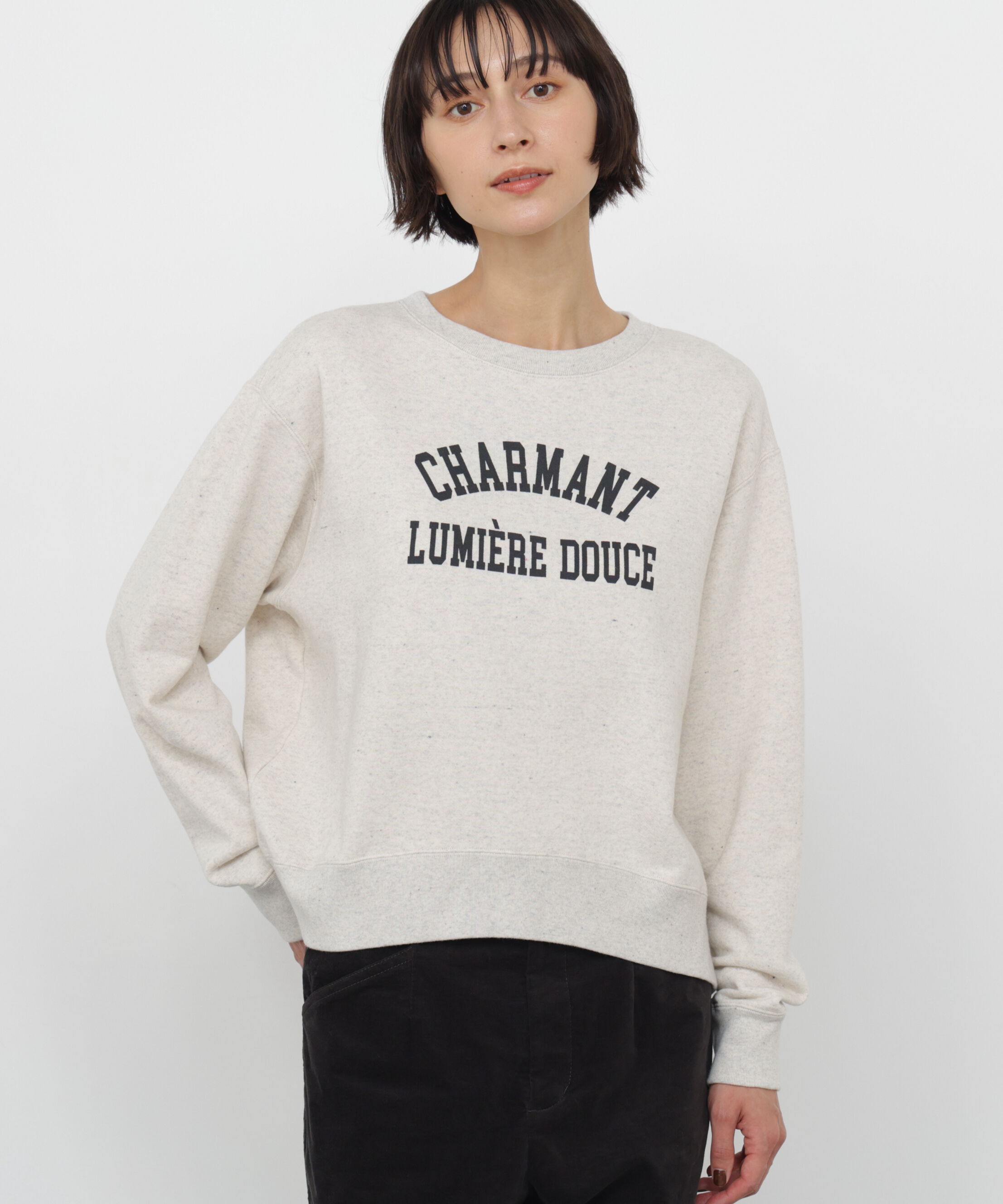  「◆TSUNAGU 裏毛プリントカットソー」|Tシャツ・カットソー|