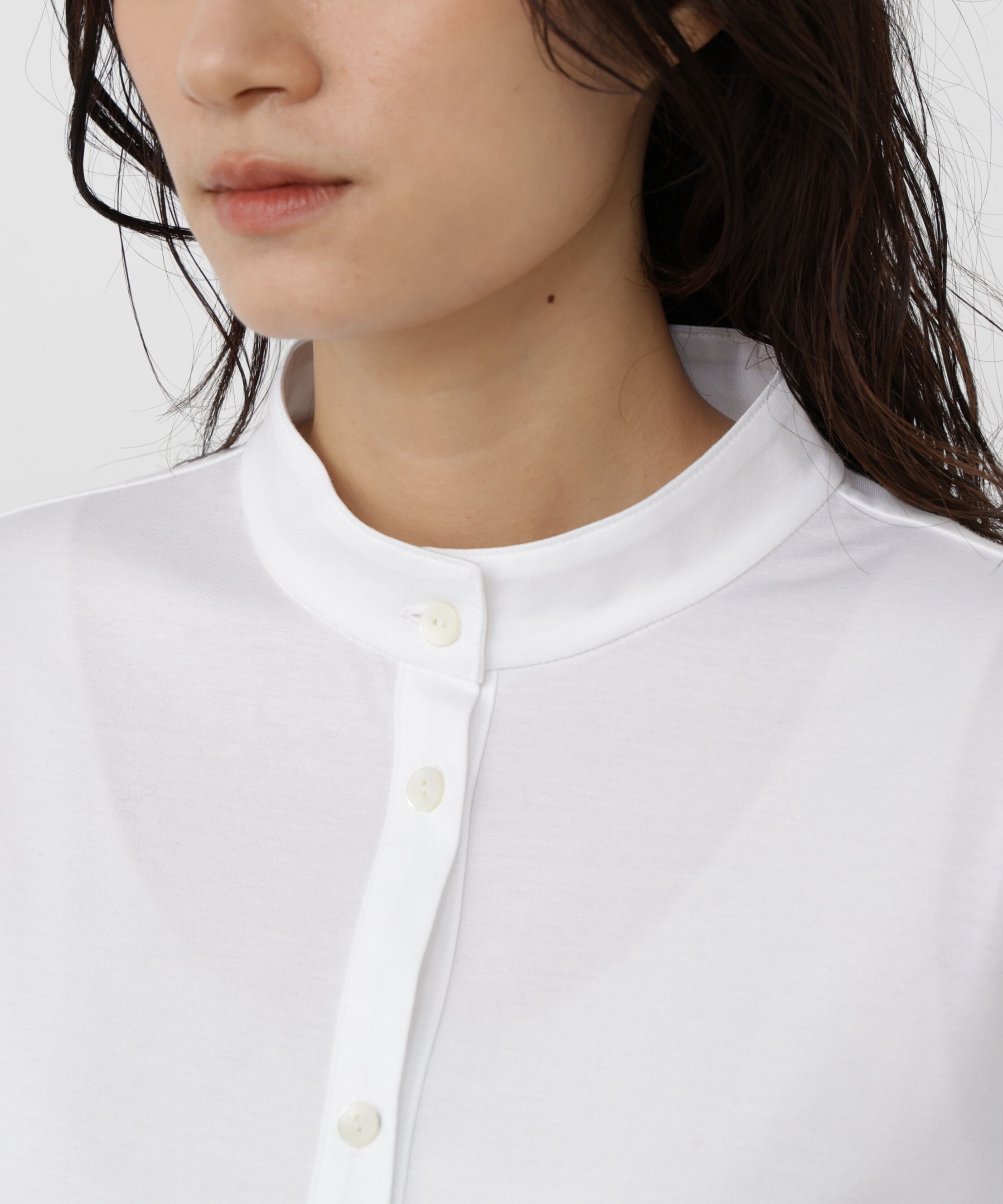  「◆裾レースカットソーシャツ」|Tシャツ・カットソー|