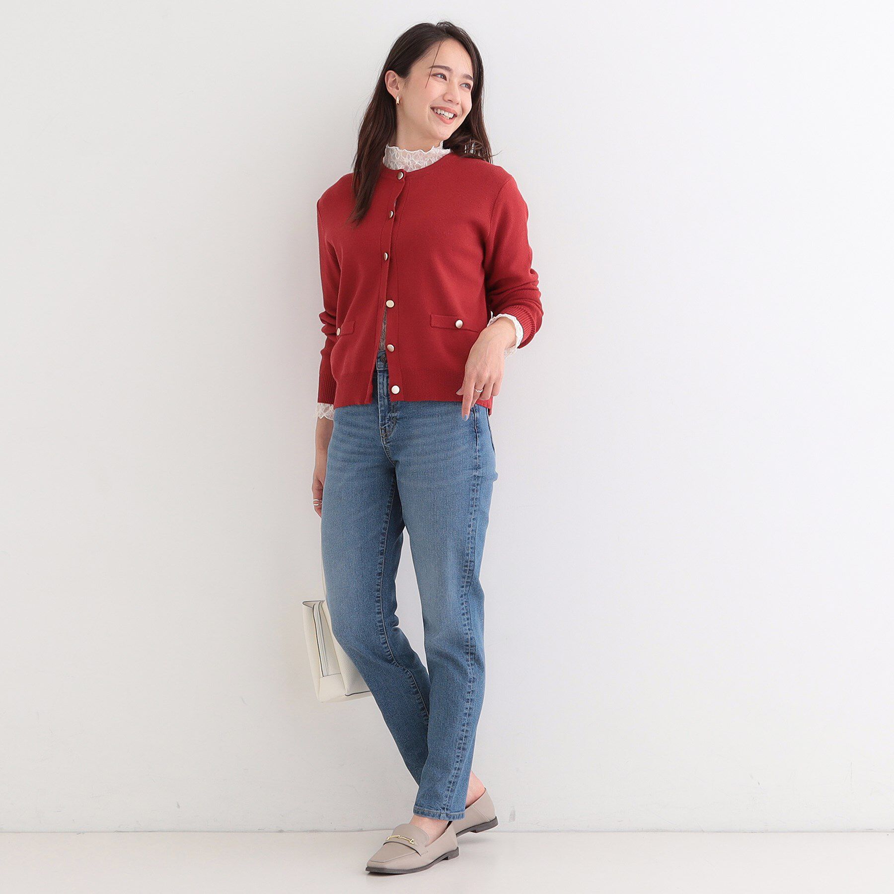 SHOO･LA･RUE「【SHOO・LA・RUE DENIM】毎日使いたくなる ストレッチデニムスキニーパンツ」|デニム|
