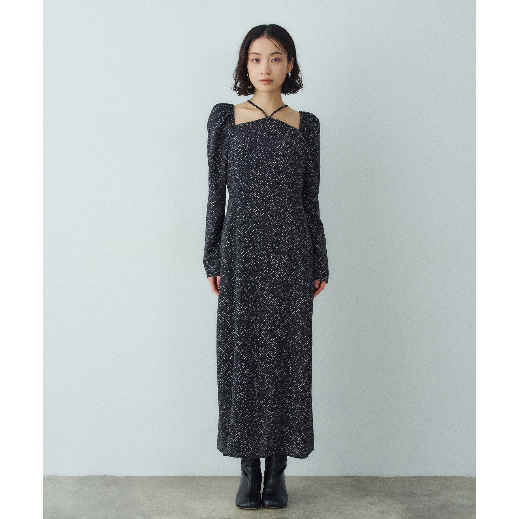 CODE A「femi dot dress」|ワンピース|