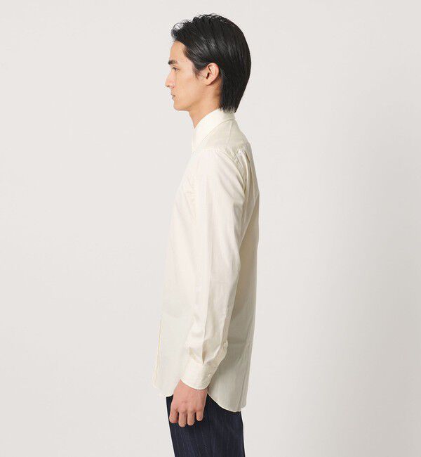 UNITED ARROWS「THOMAS MASON ポプリン ショートポイント レギュラーカラーシャツ」|シャツ・ブラウス|