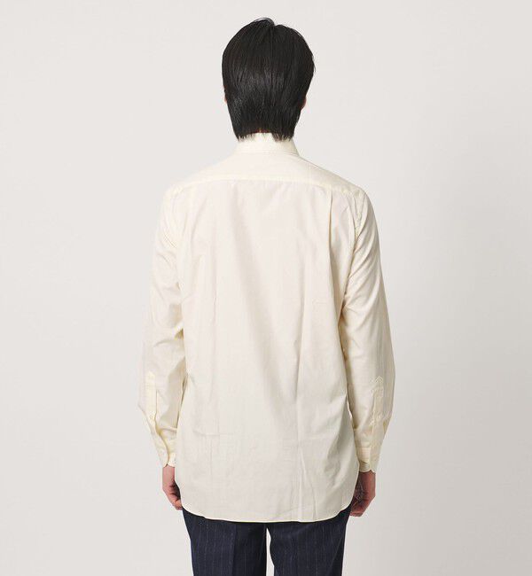 UNITED ARROWS「THOMAS MASON ポプリン ショートポイント レギュラーカラーシャツ」|シャツ・ブラウス|