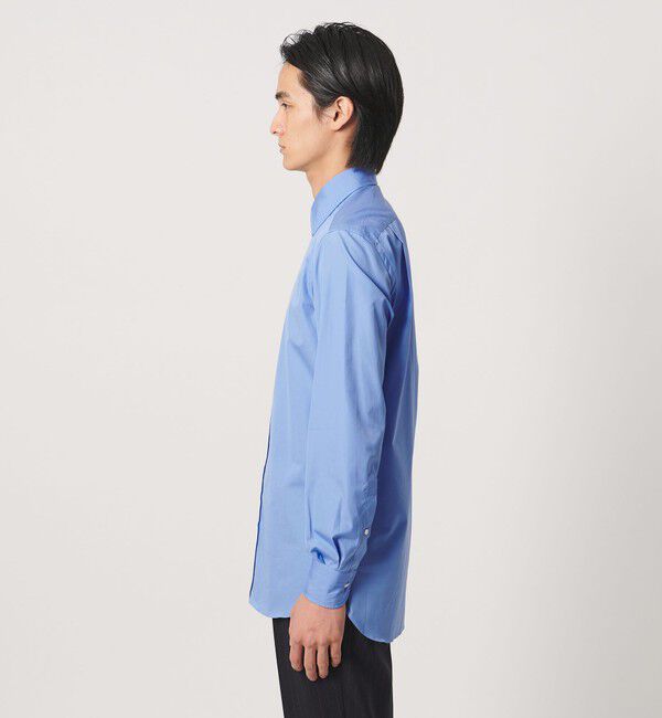 UNITED ARROWS「THOMAS MASON ポプリン ショートポイント レギュラーカラーシャツ」|シャツ・ブラウス|