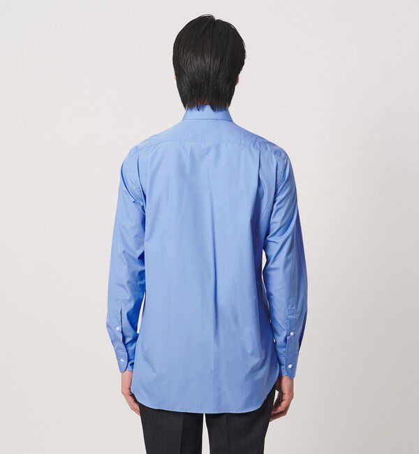 UNITED ARROWS「THOMAS MASON ポプリン ショートポイント レギュラーカラーシャツ」|シャツ・ブラウス|