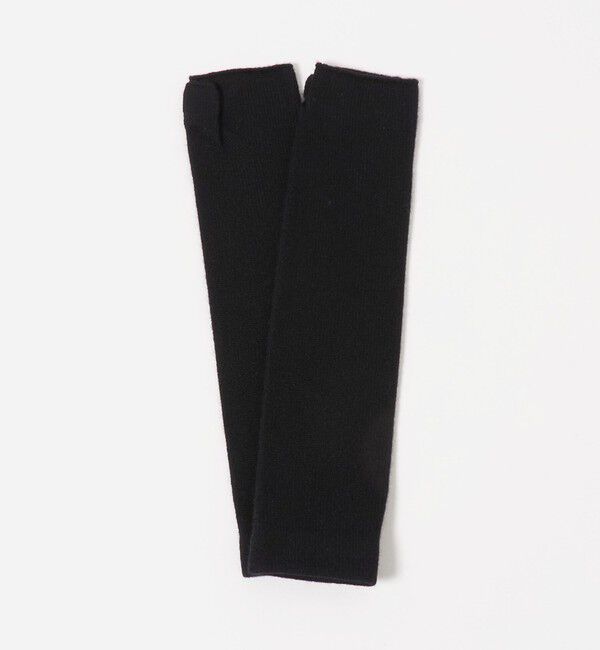 UNITED ARROWS「カシミヤ アームウォーマー」|手袋|BLACK