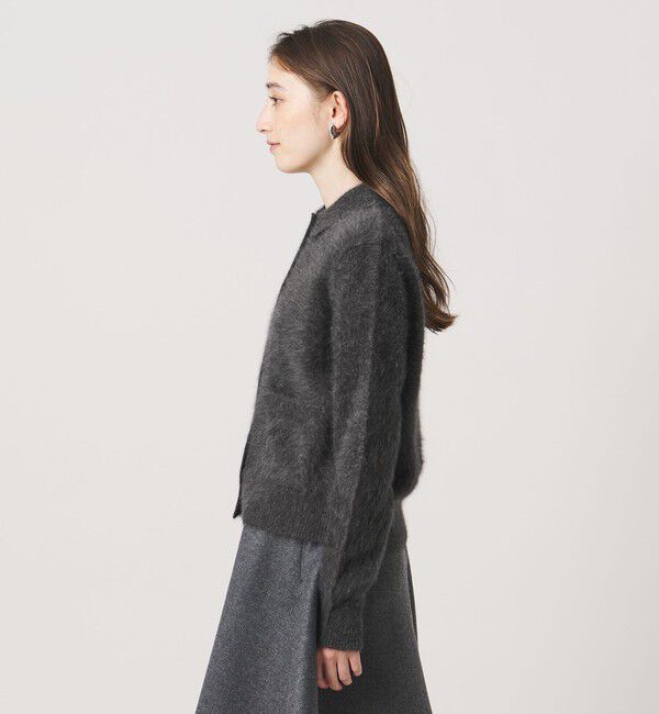 UNITED ARROWS「フォックスカシミヤ ポロカーディガン」|カーディガン|