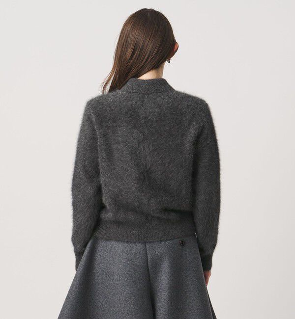 UNITED ARROWS「フォックスカシミヤ ポロカーディガン」|カーディガン|